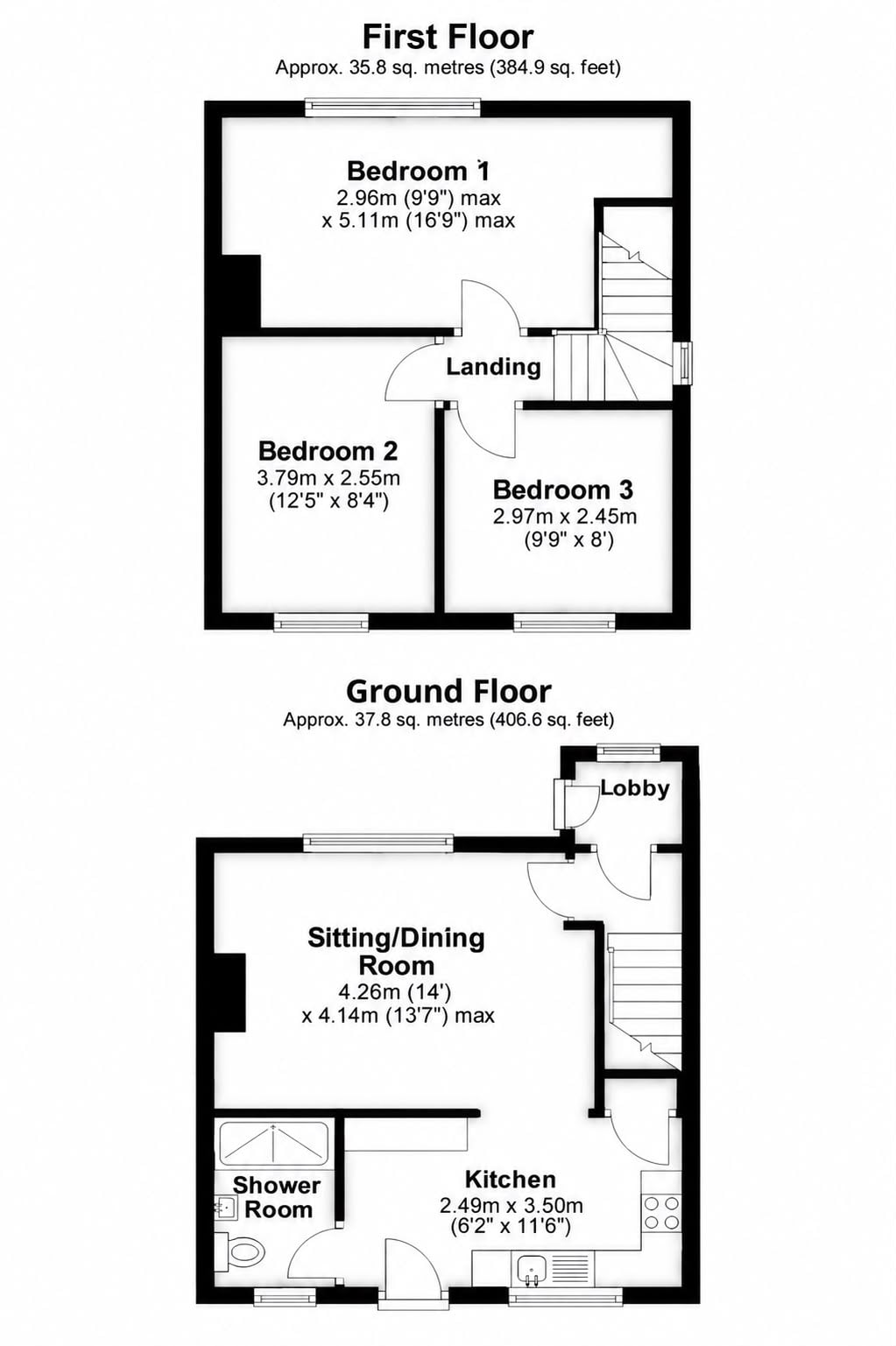 86, The Hollows, Salisbury floorplan