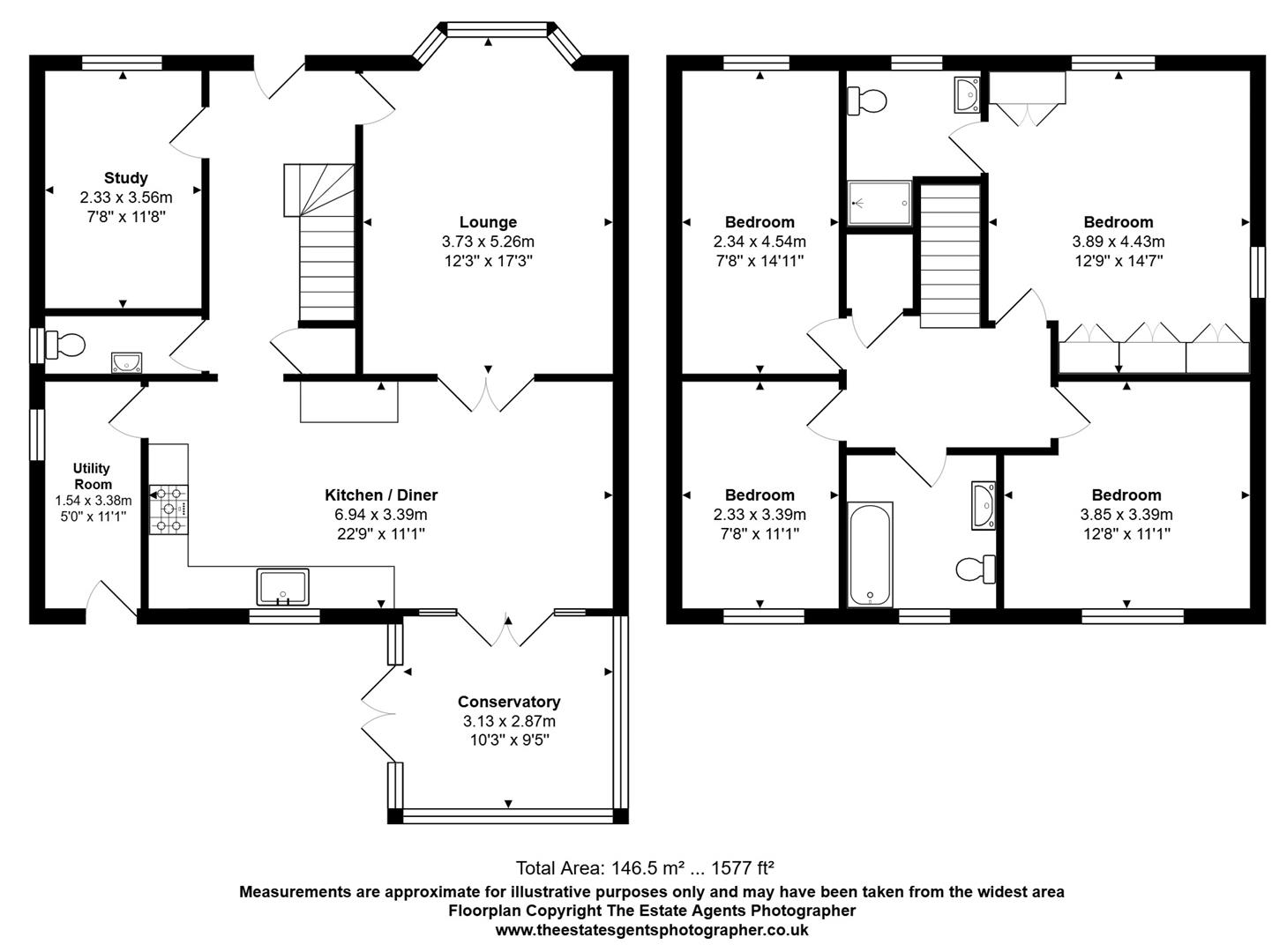 13, Grange Hill, Coggeshall Colchester floorplan