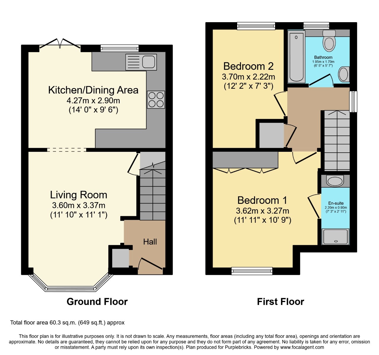 Argent Street, Grays RM17, 2 bedroom semidetached house for sale