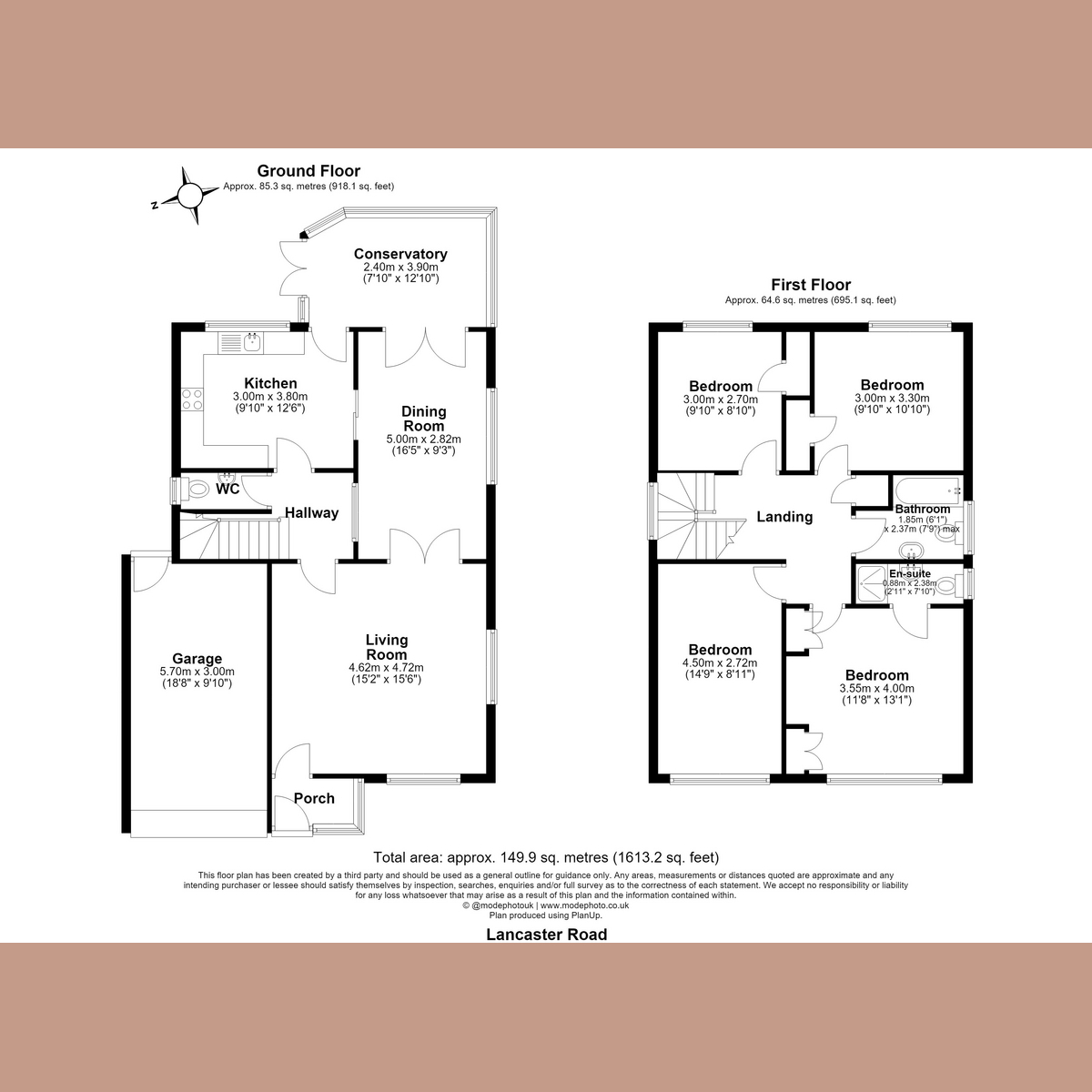 28, Lancaster Road, Rayleigh floorplan