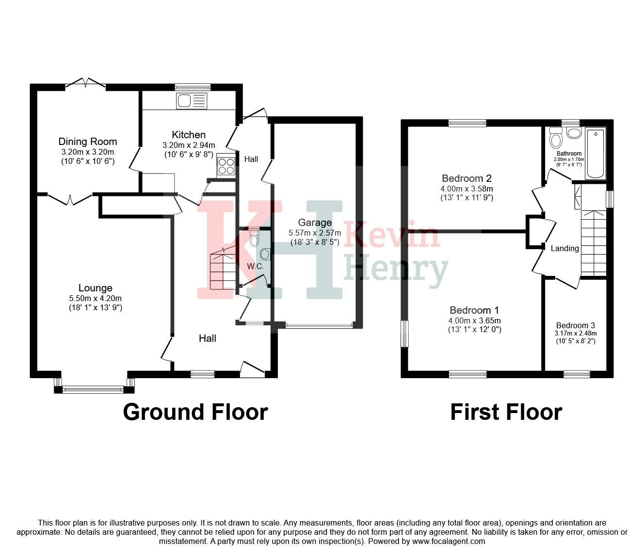 122, Thaxted Road, Saffron Walden floorplan