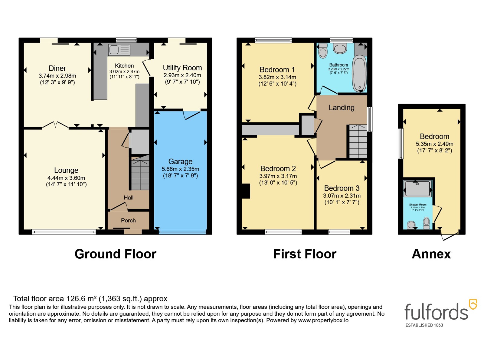 6, Hennock Road, Devon floorplan