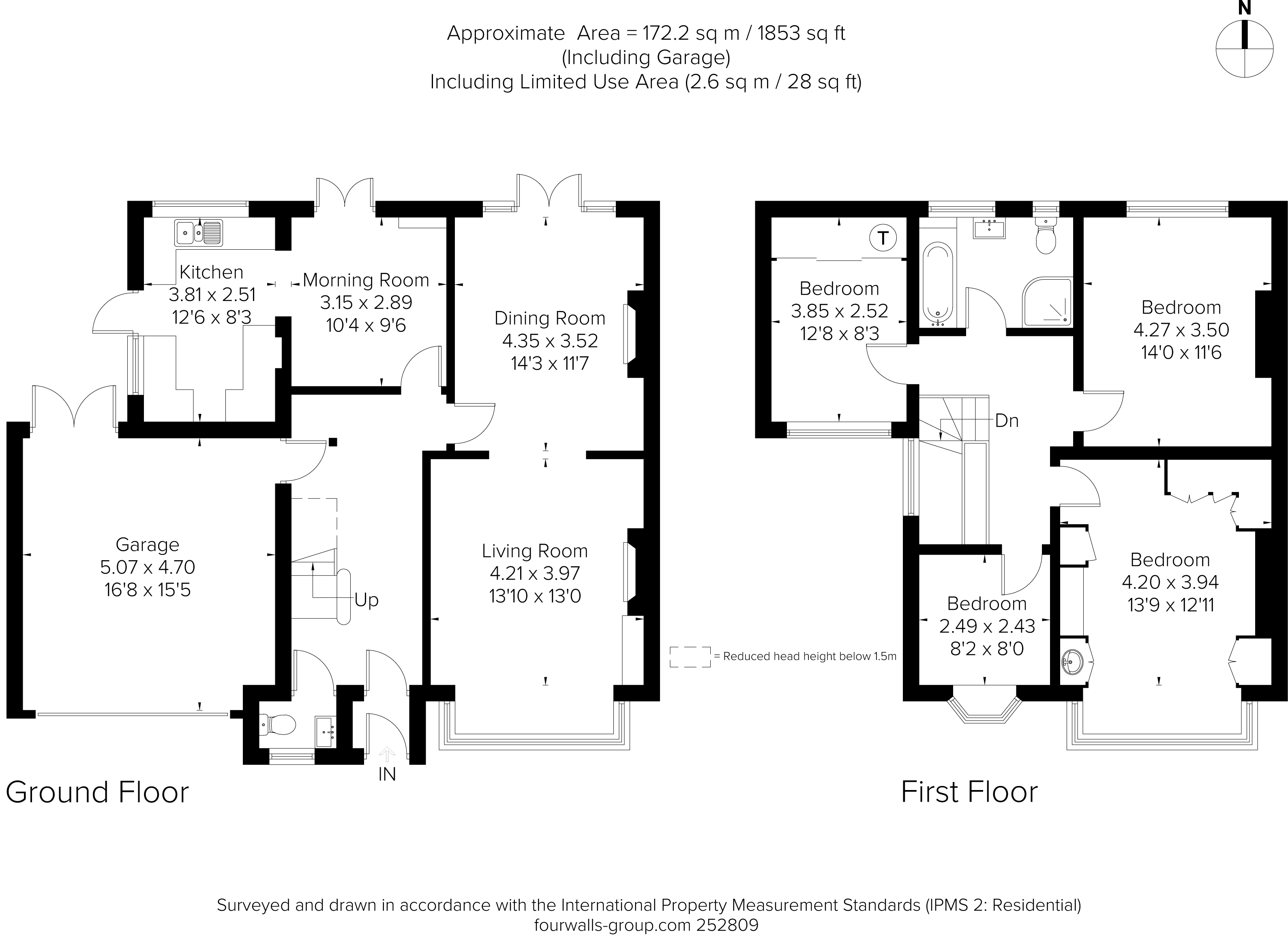 33, Northumberland Road, New Barnet floorplan
