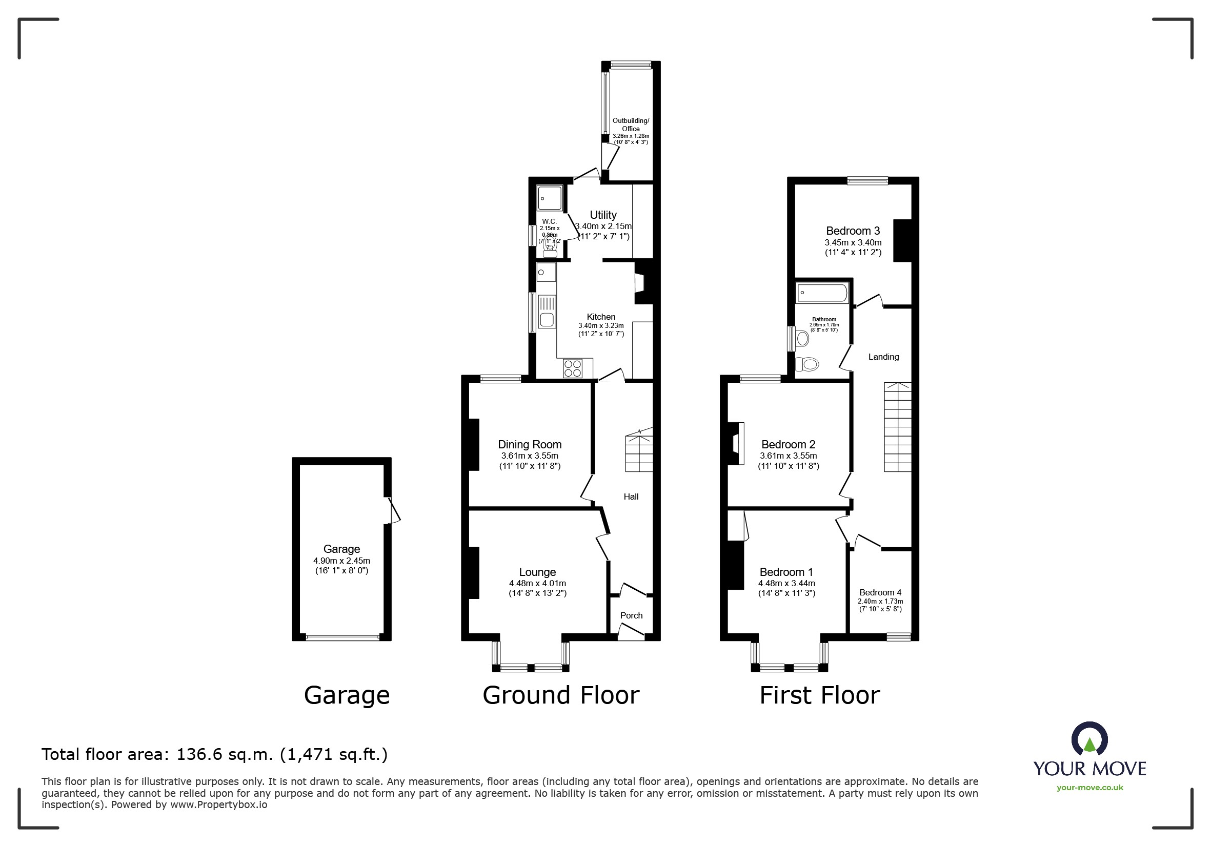 16, Leslie Avenue, Kent floorplan