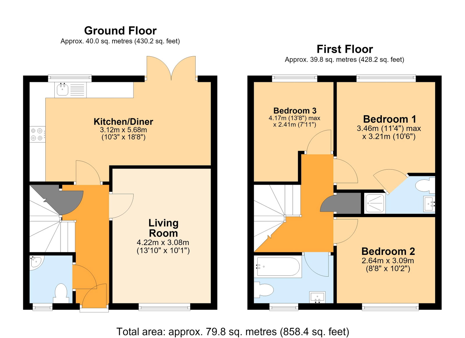 77, Monmouth Castle Drive, Newport floorplan