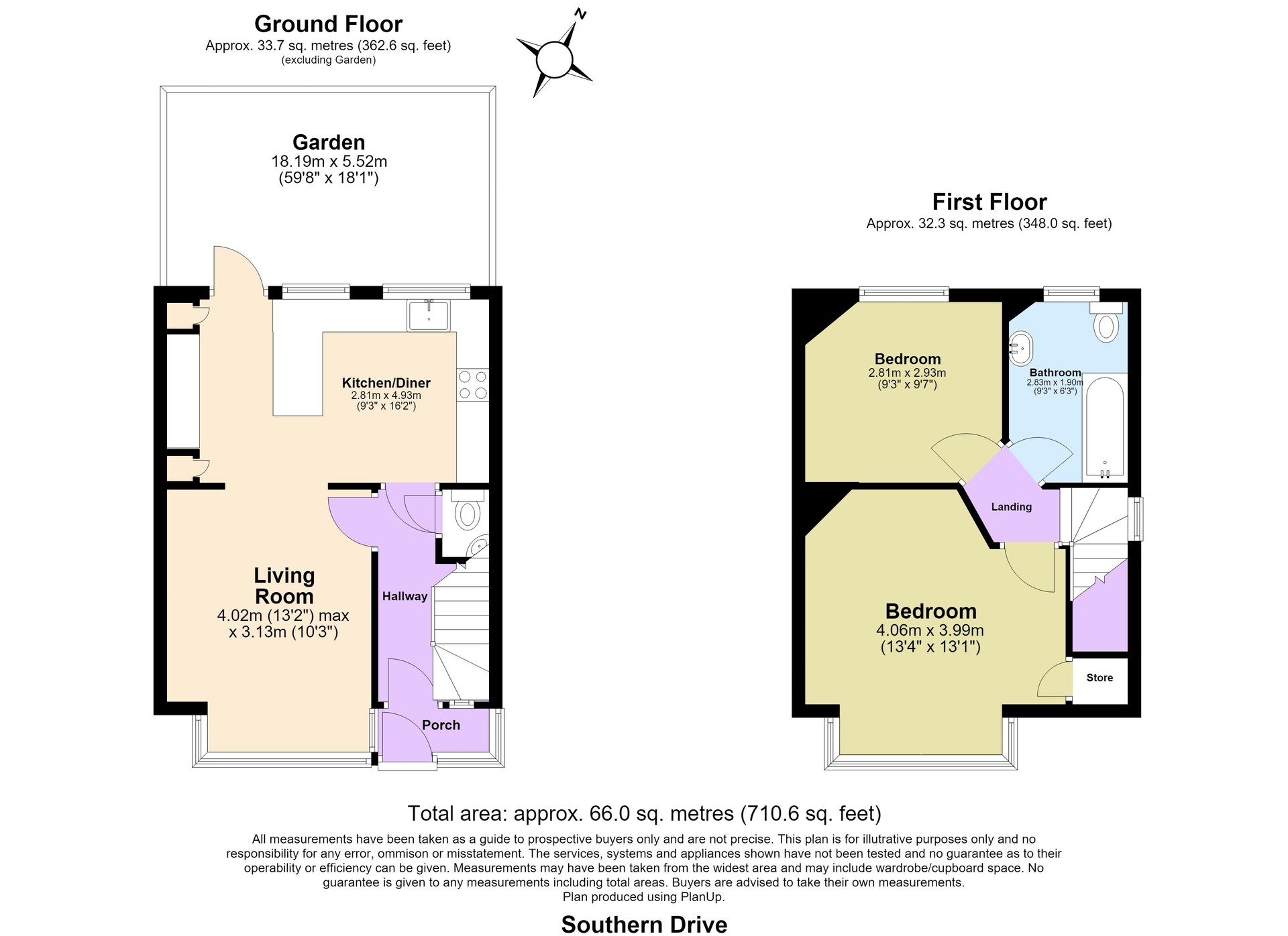 75, Southern Drive, Loughton floorplan