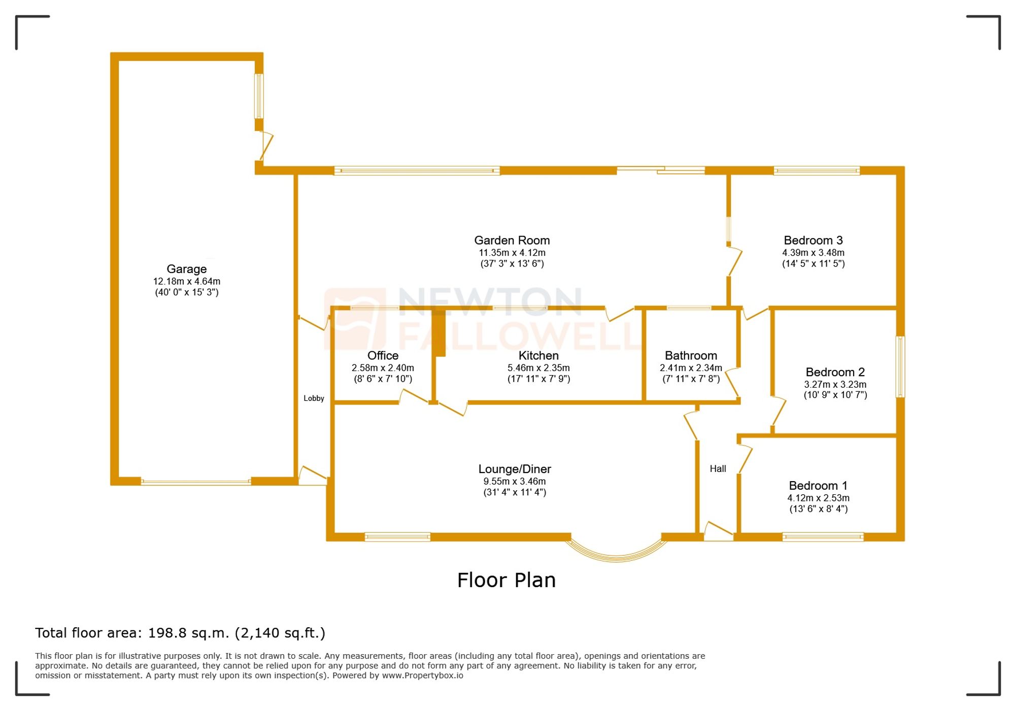 10 Bindleys Lane, Leicester floorplan