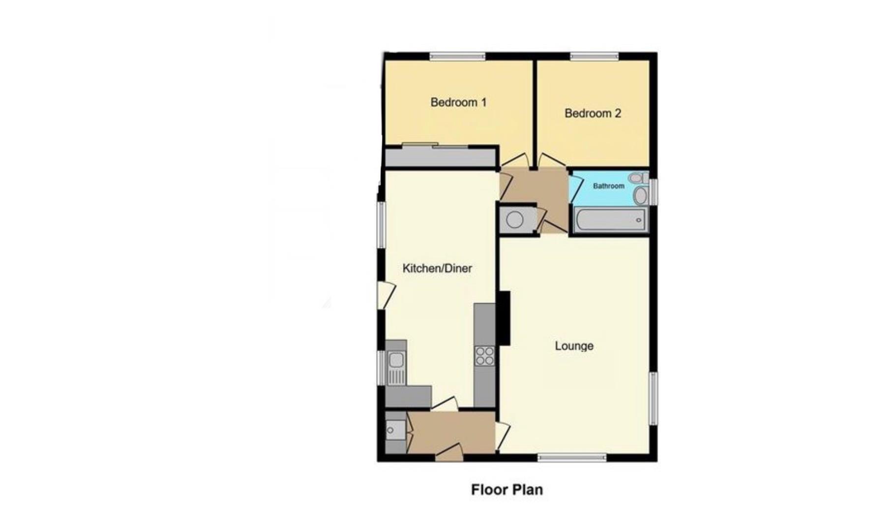 84, Grove Hill Park, Llanelli floorplan