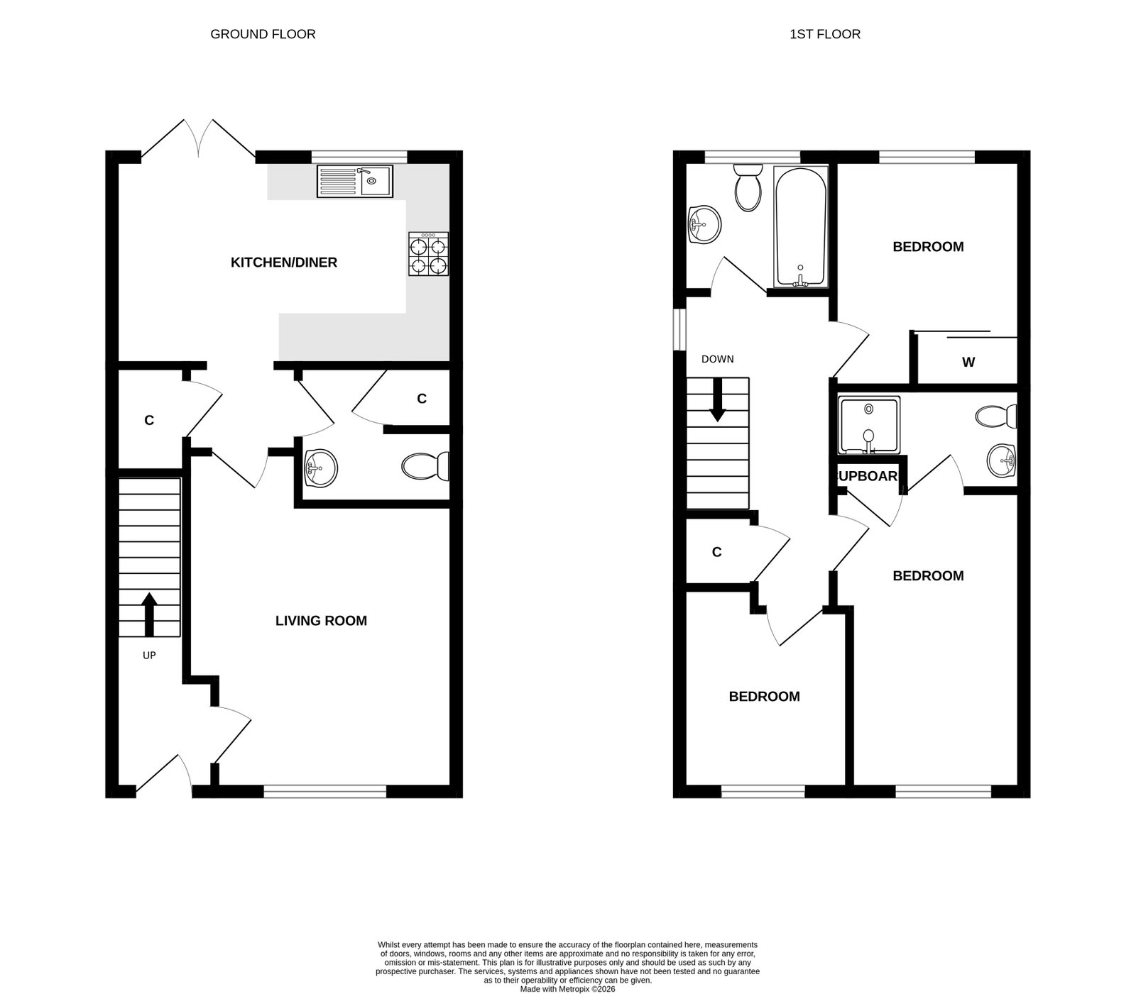 23, Resaurie Gardens, Inverness floorplan