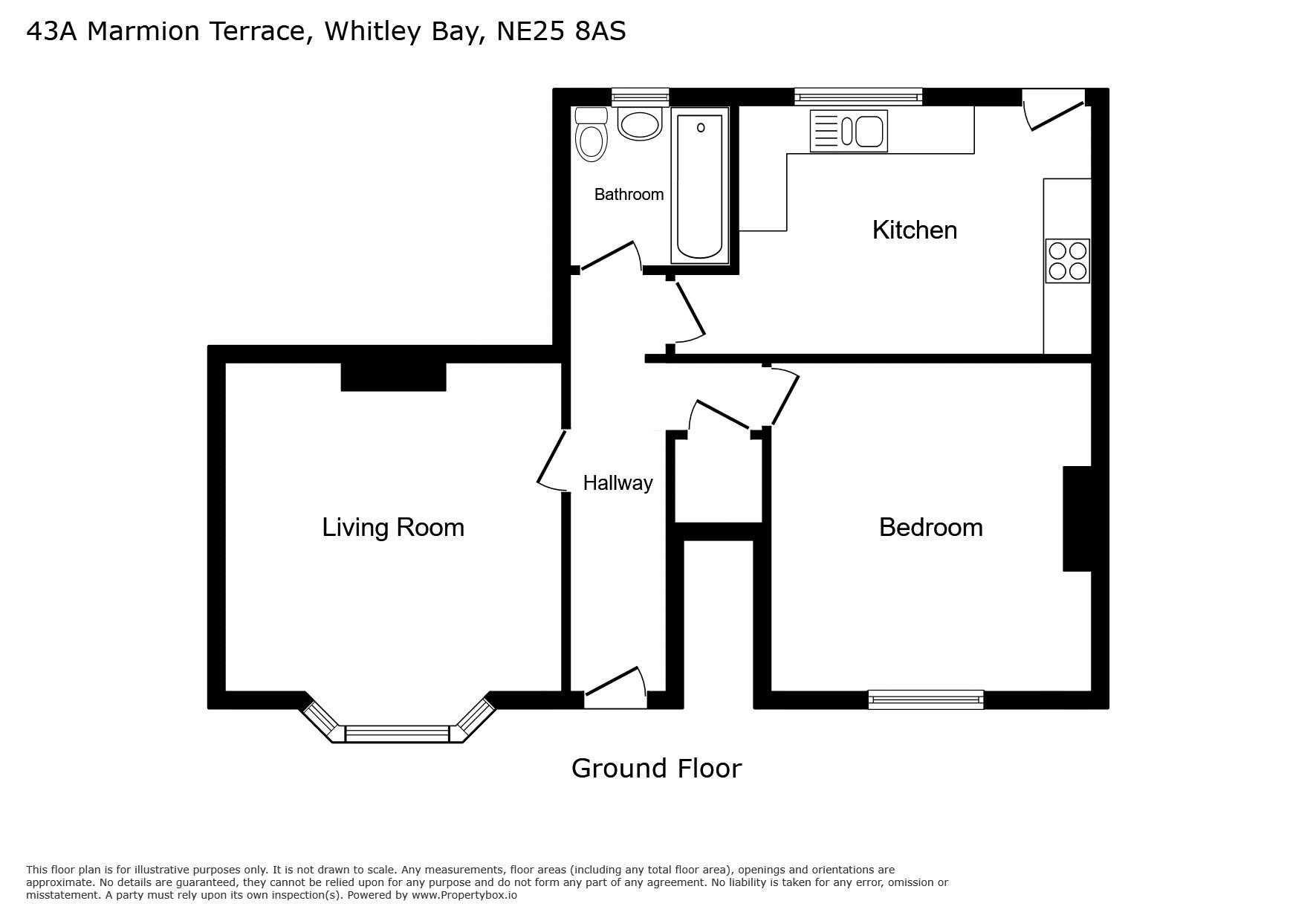 43a, Marmion Terrace, Whitley Bay floorplan