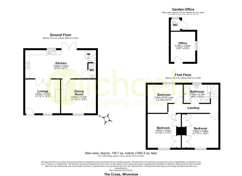 The Old Post Office, 36, The Cross, Colchester floorplan