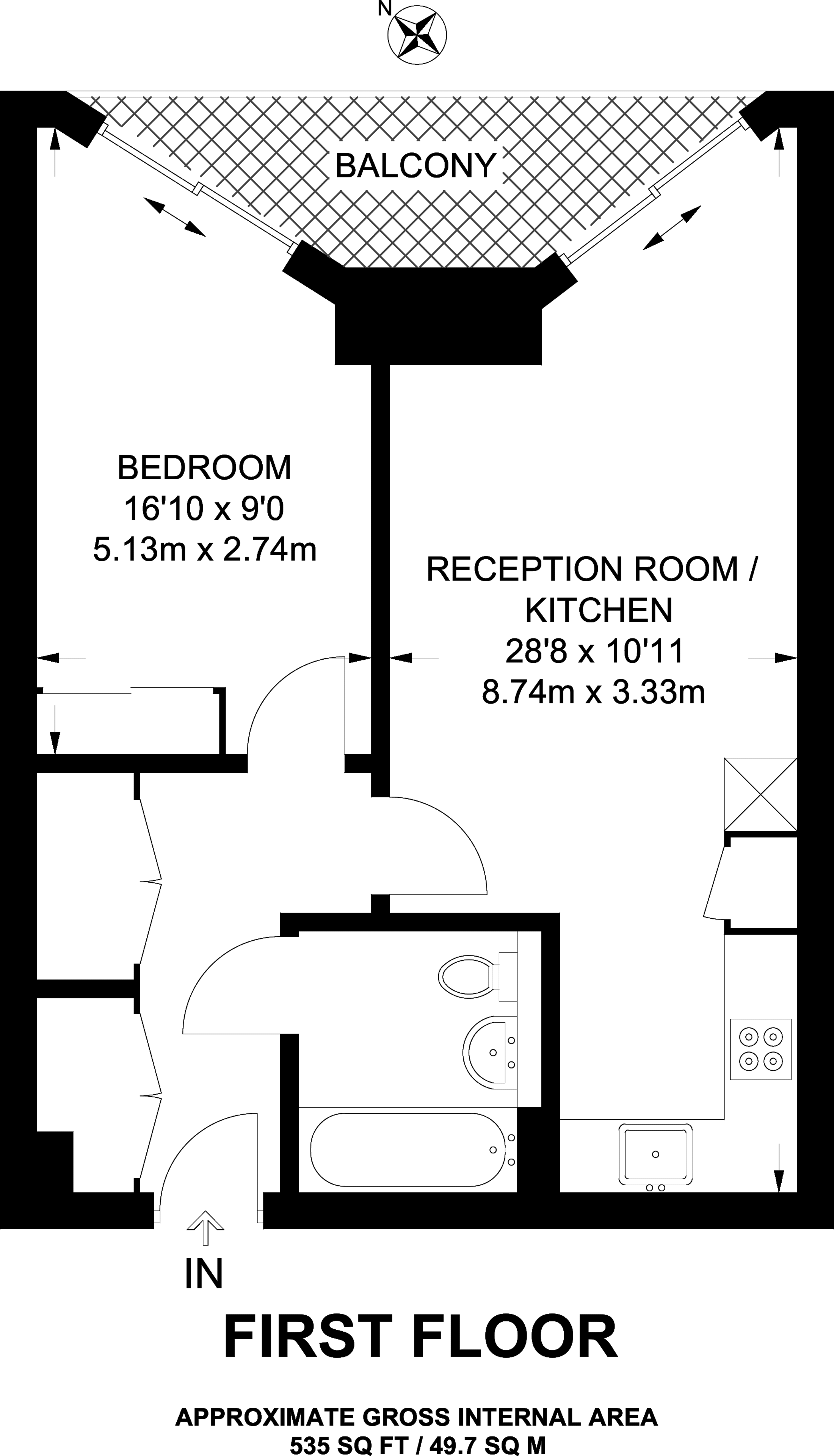 1 Bedrooms Flat to rent in Riverlight Quay, Vauxhall SW11