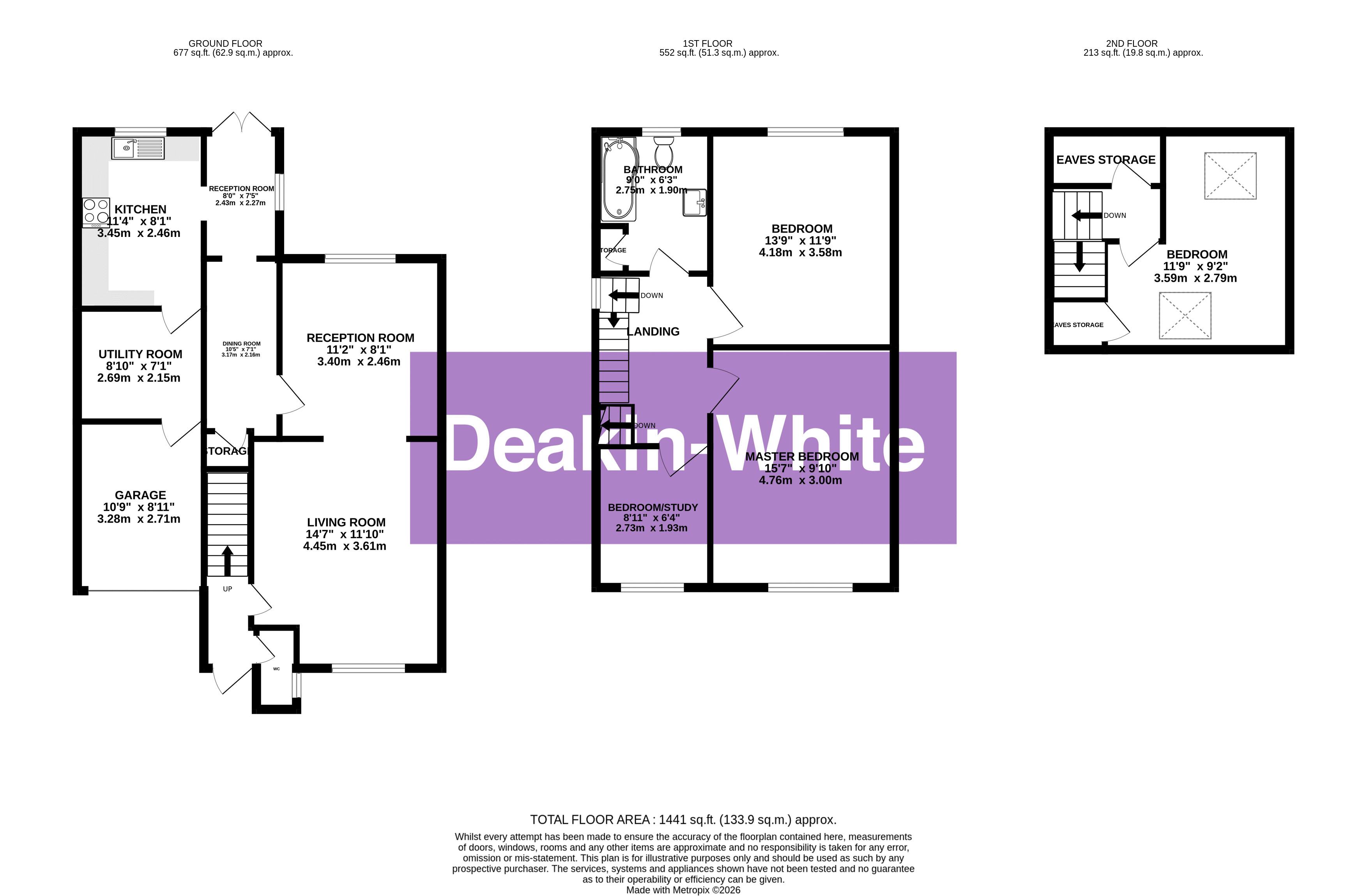 8, North Close, Drayton Parslow floorplan