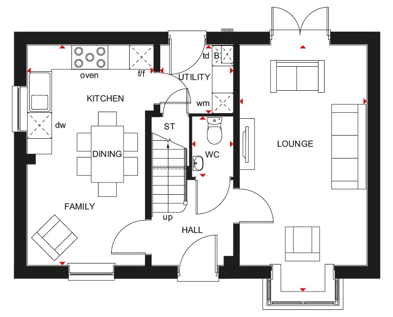 H7885130, Darwin Green, Huntingdon Road, Cambridge floorplan
