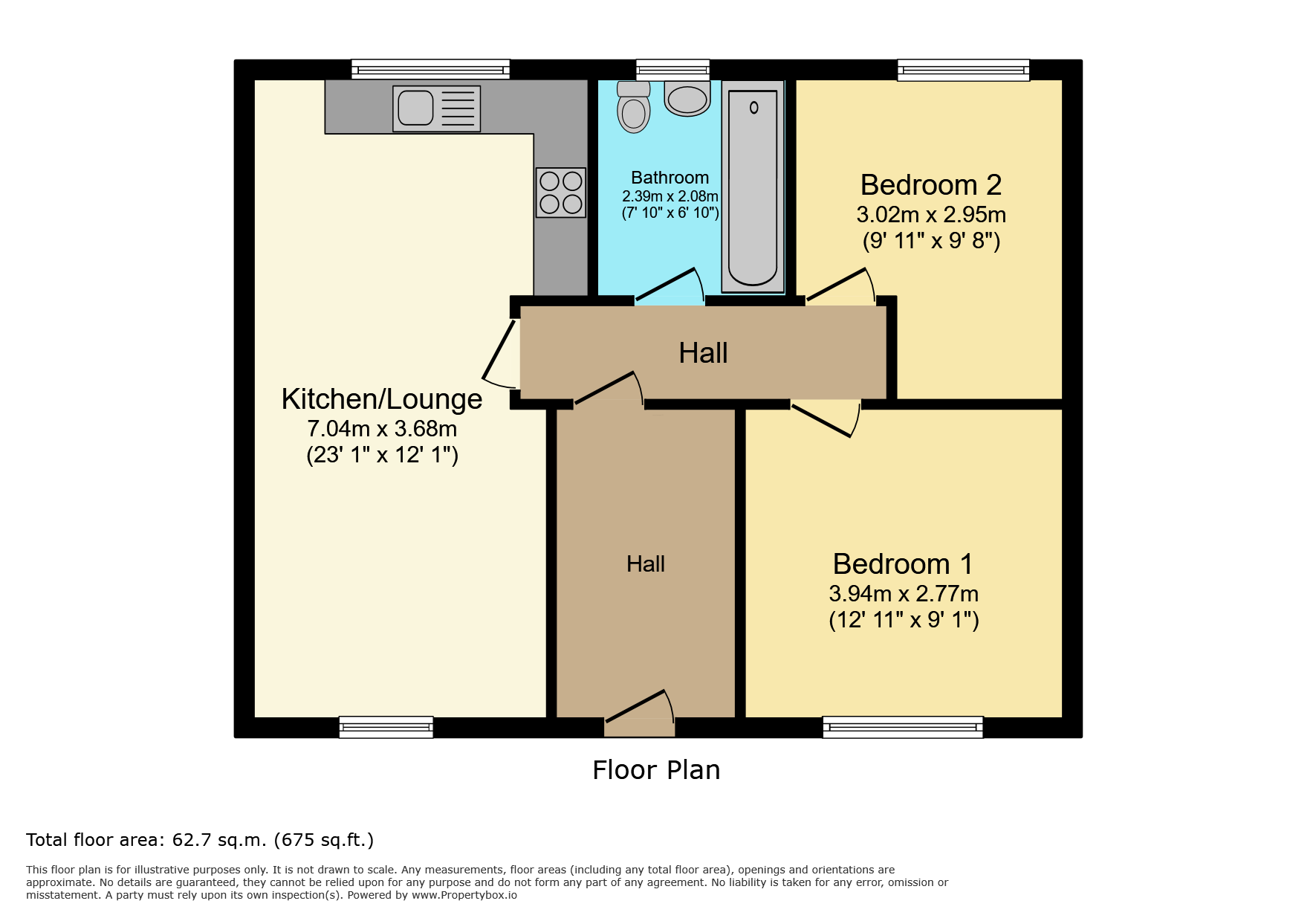 80, Westaway Heights, Devon floorplan