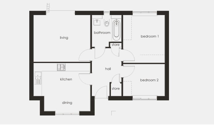 105, Harvey Park, Lincoln floorplan