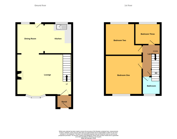 37, North Street, Leek floorplan
