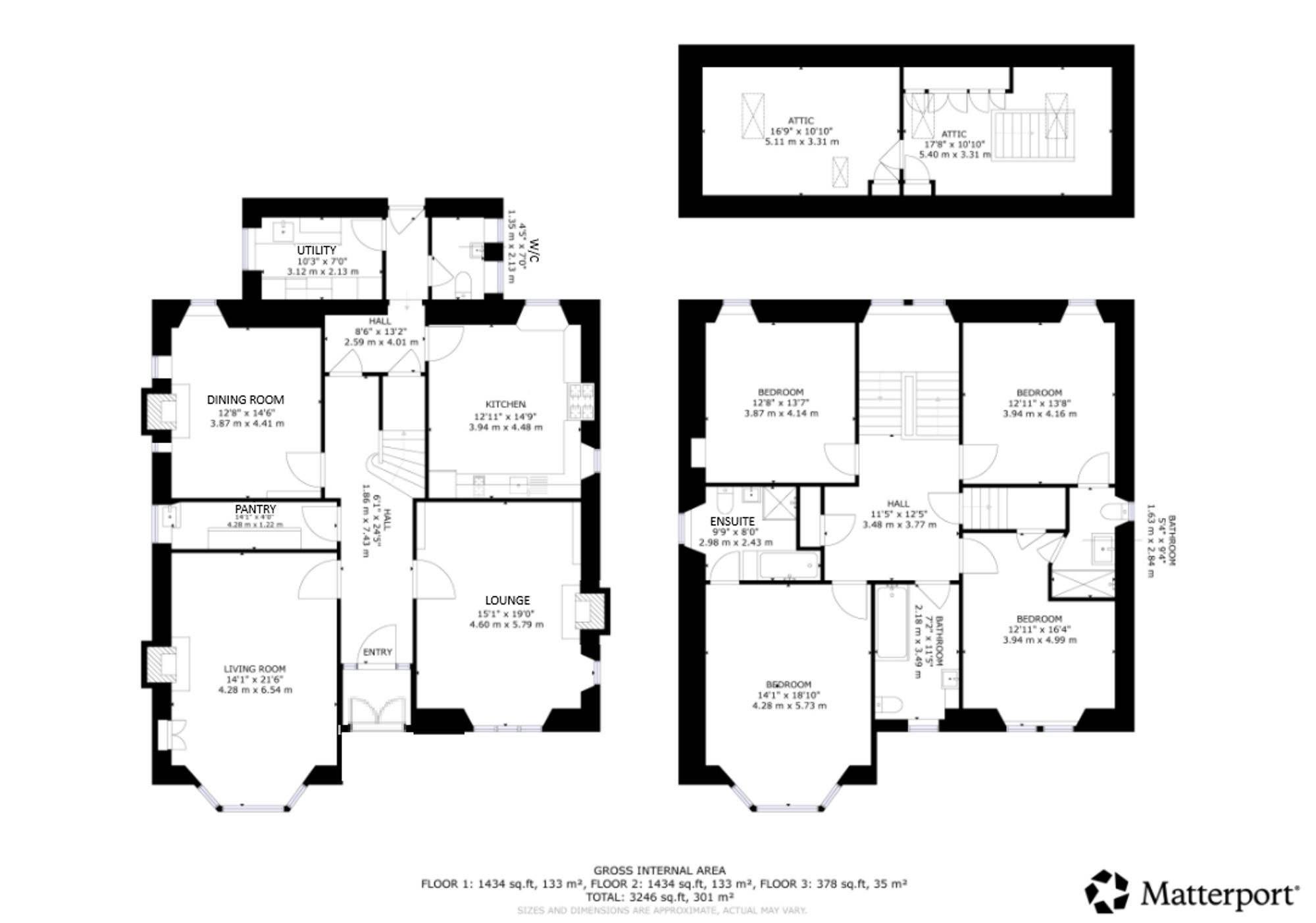 23 Ledcameroch Crescent, Glasgow floorplan