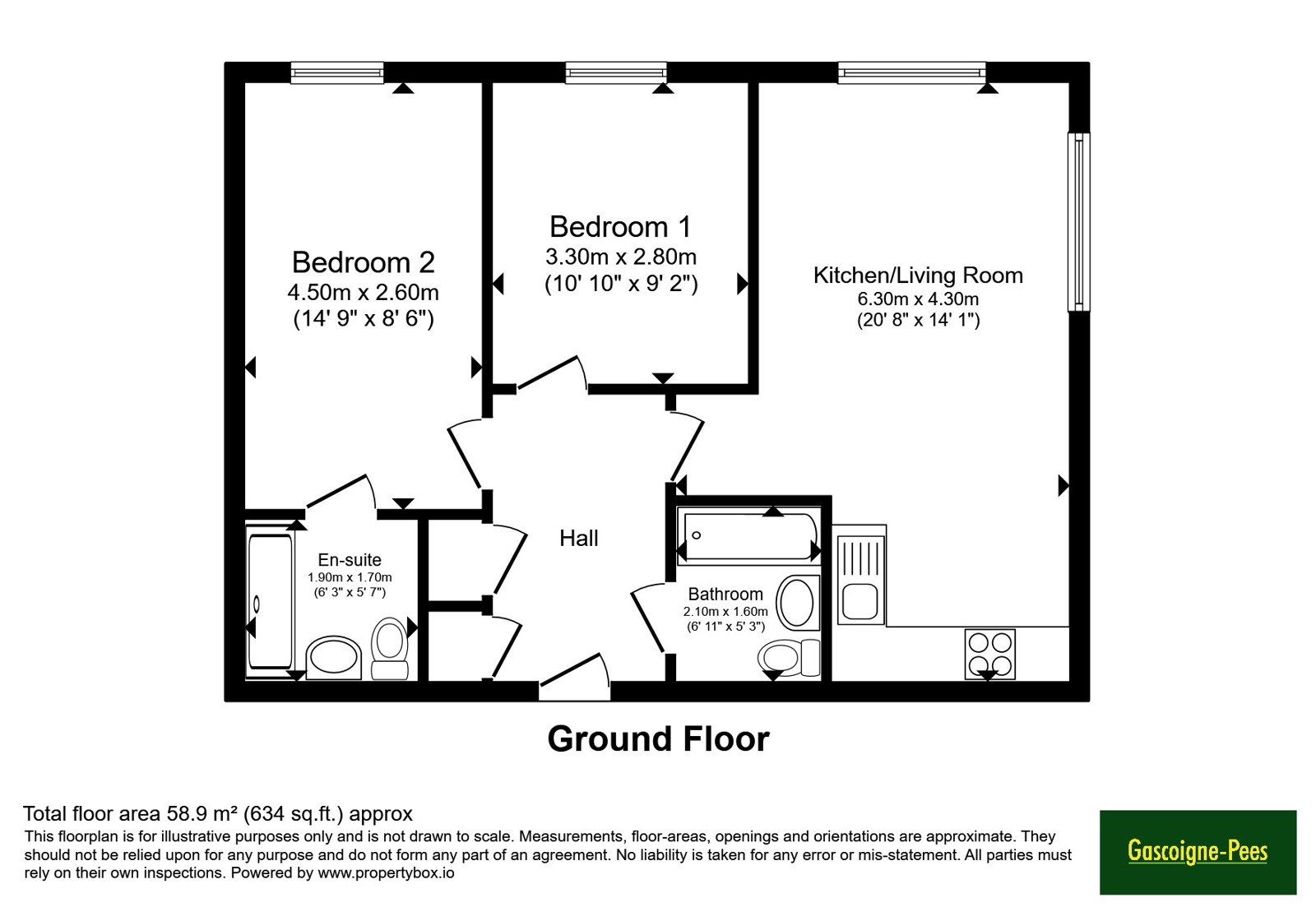 79 Eagle House,, The Ring, Berkshire floorplan
