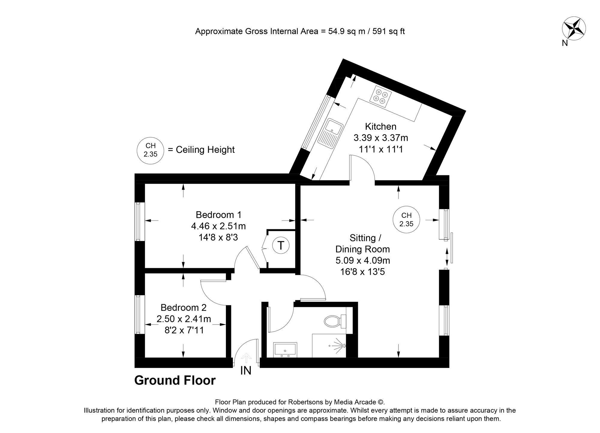 2 Old Watery Lane, High Wycombe floorplan