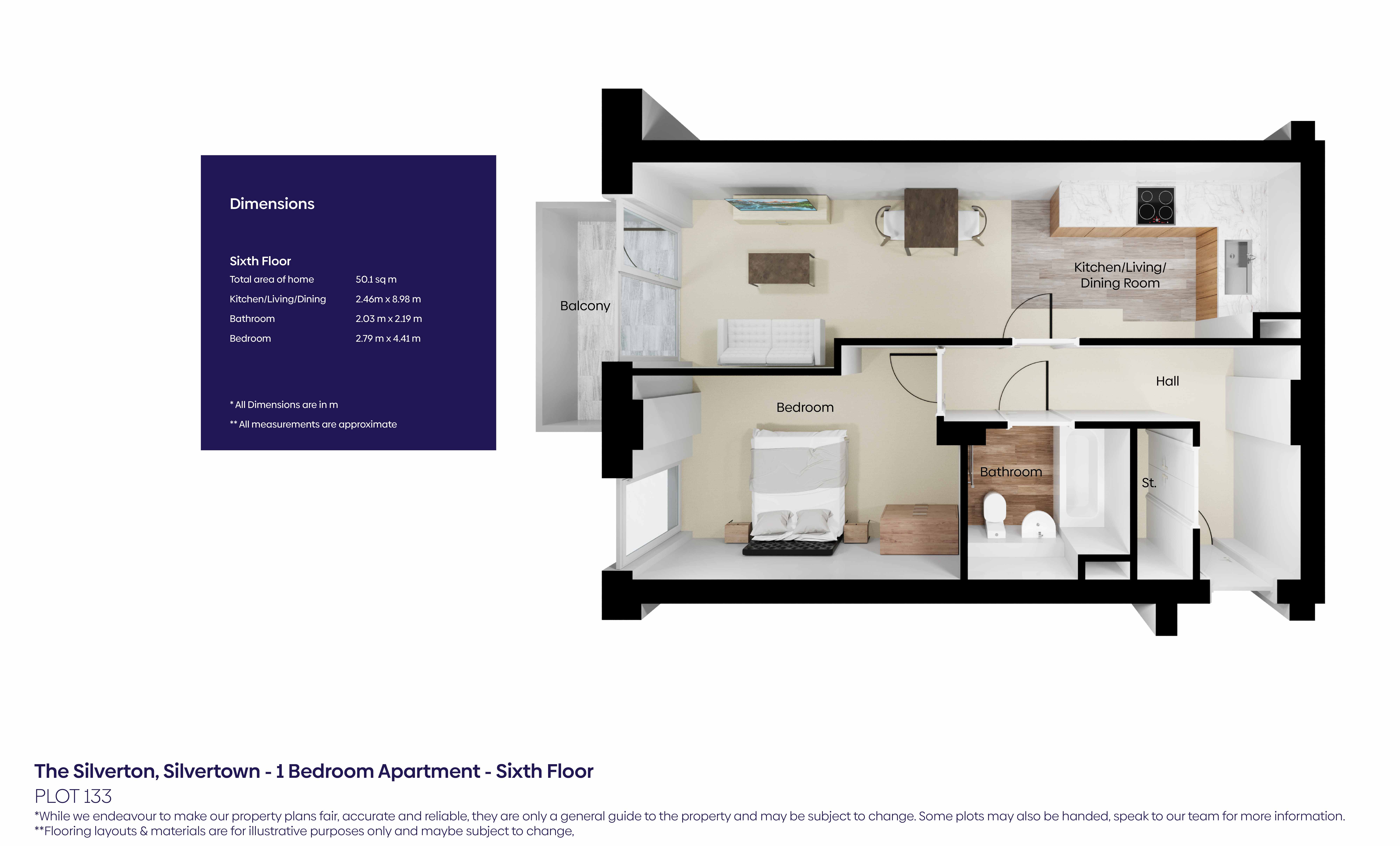 133, Thames Road, London floorplan