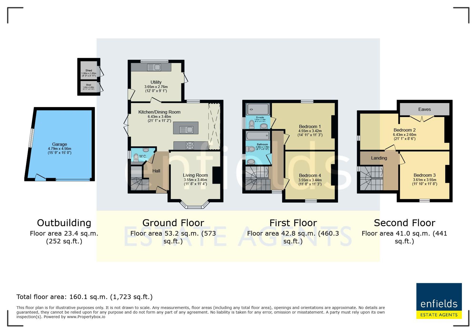 11 Charborough Road, Broadstone floorplan