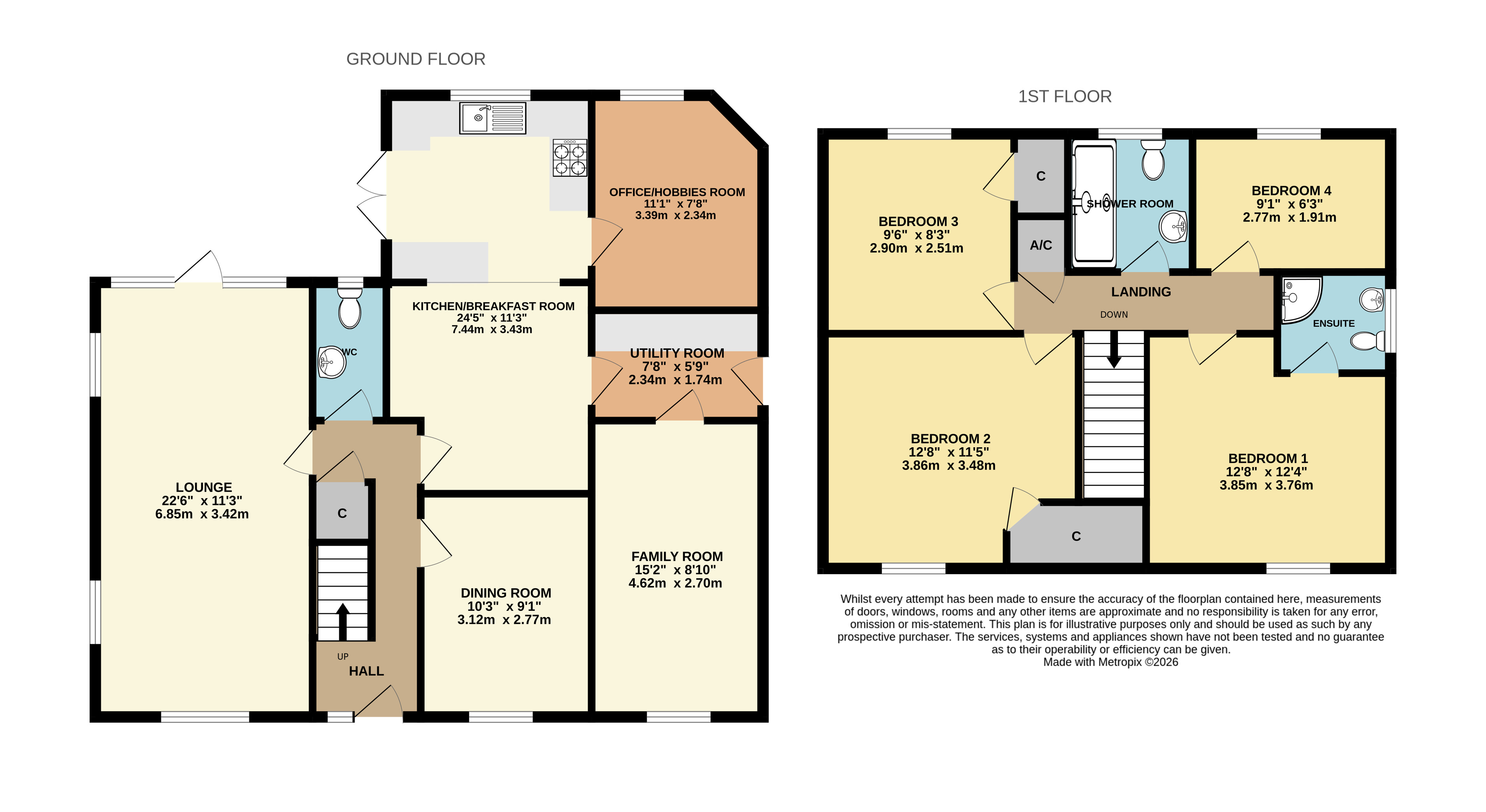 40, Lower Cross Road, Barnstaple floorplan