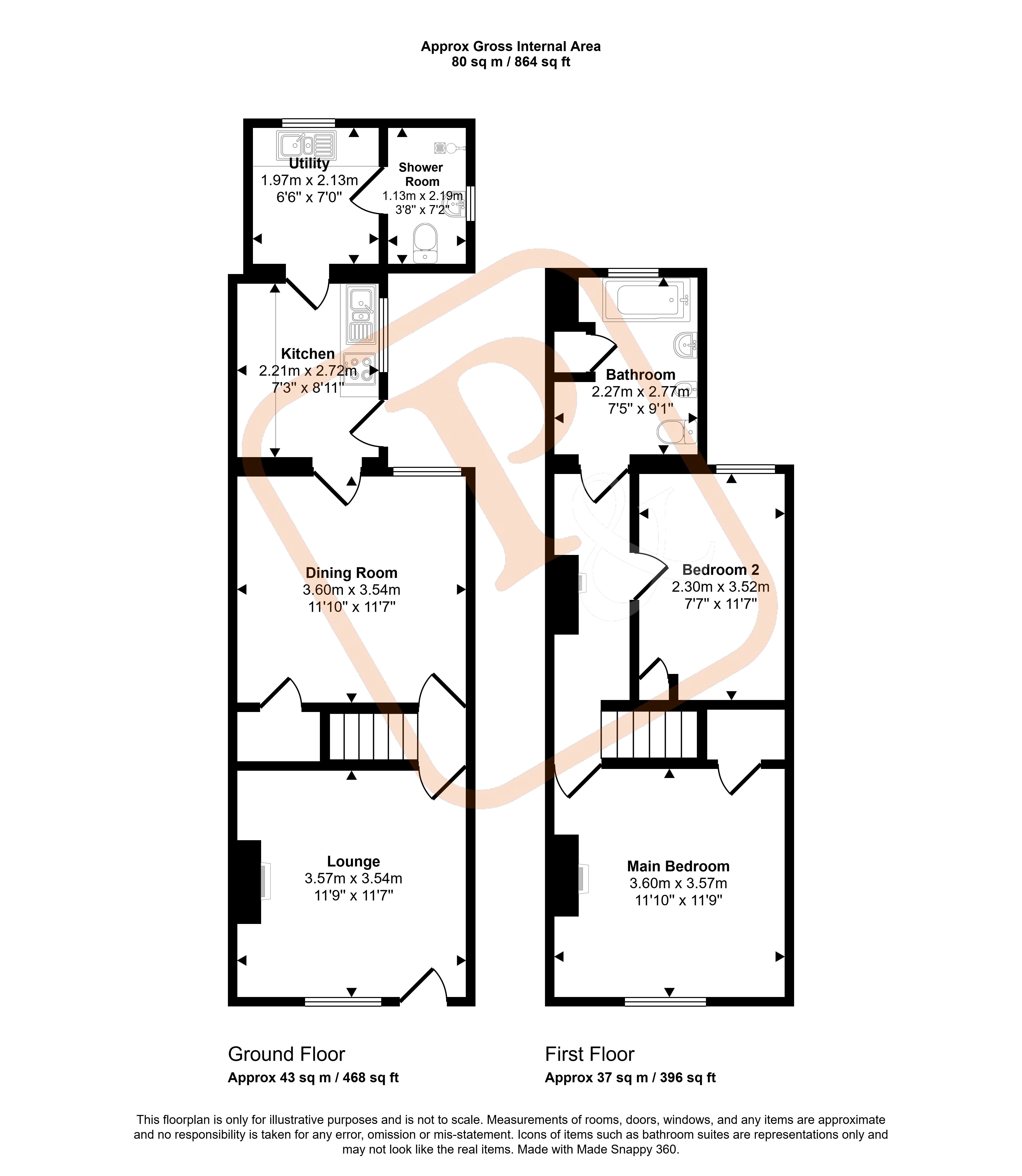 12, Ernest Road, Colchester floorplan