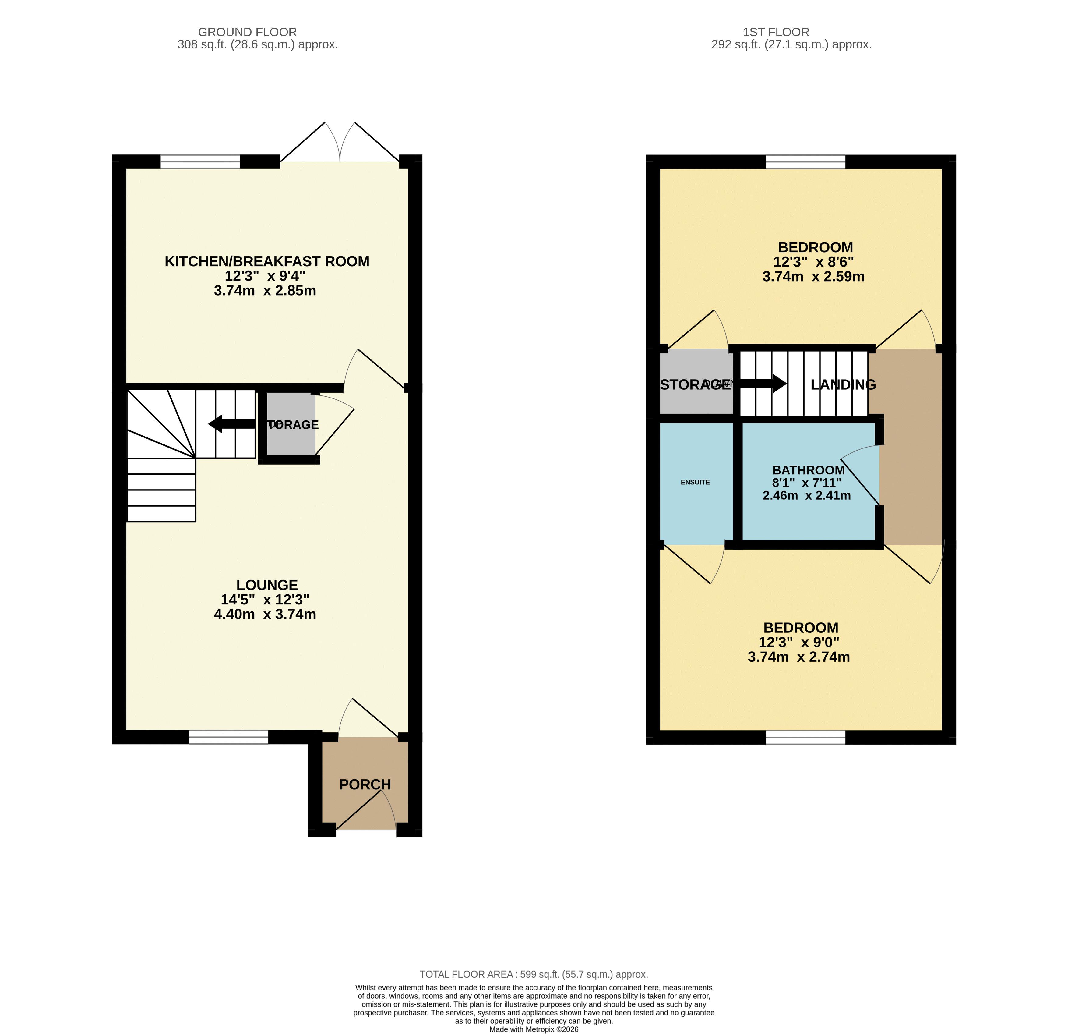 26, Great Stockwood Road, Waltham Cross floorplan
