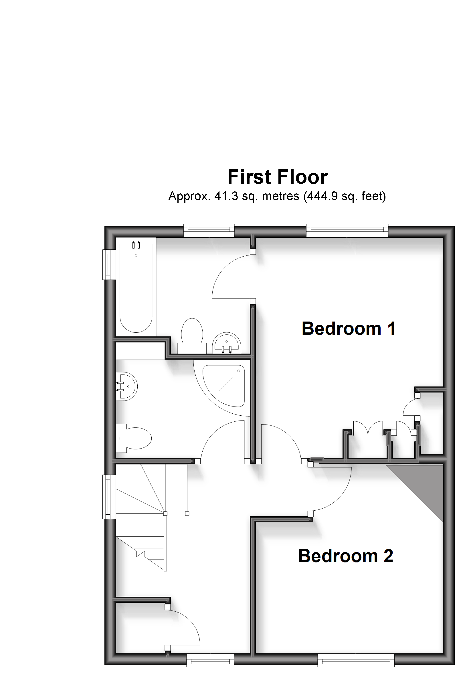 Fairfields, Main Road, Yarmouth floorplan