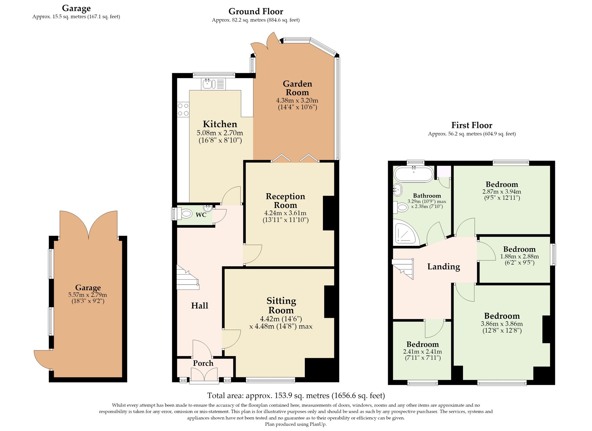 Cherry Tree Cottage Water Lane, Cromer floorplan