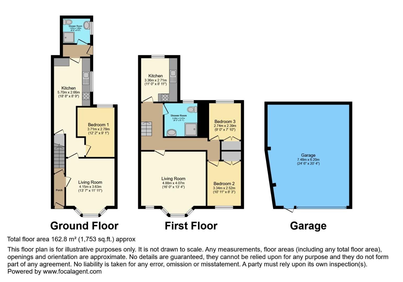 604, Warwick Road, Birmingham floorplan