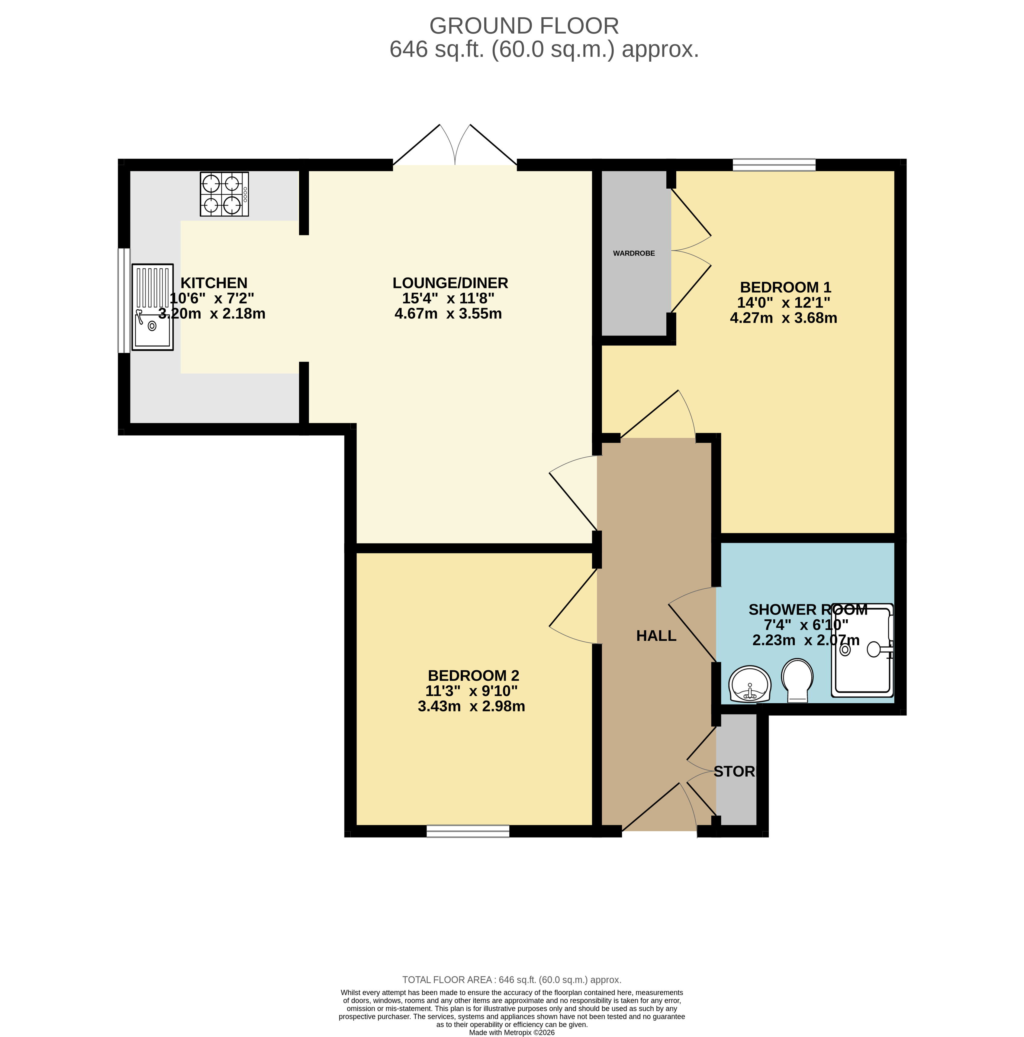 10, The Limes, Newport Pagnell floorplan