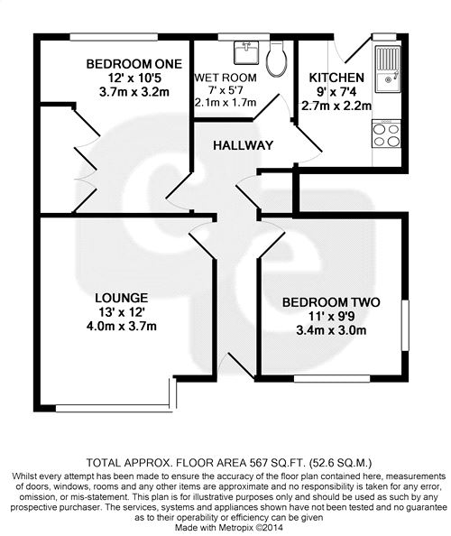 2 Bedrooms Flat to rent in Somervell Road, Harrow HA2