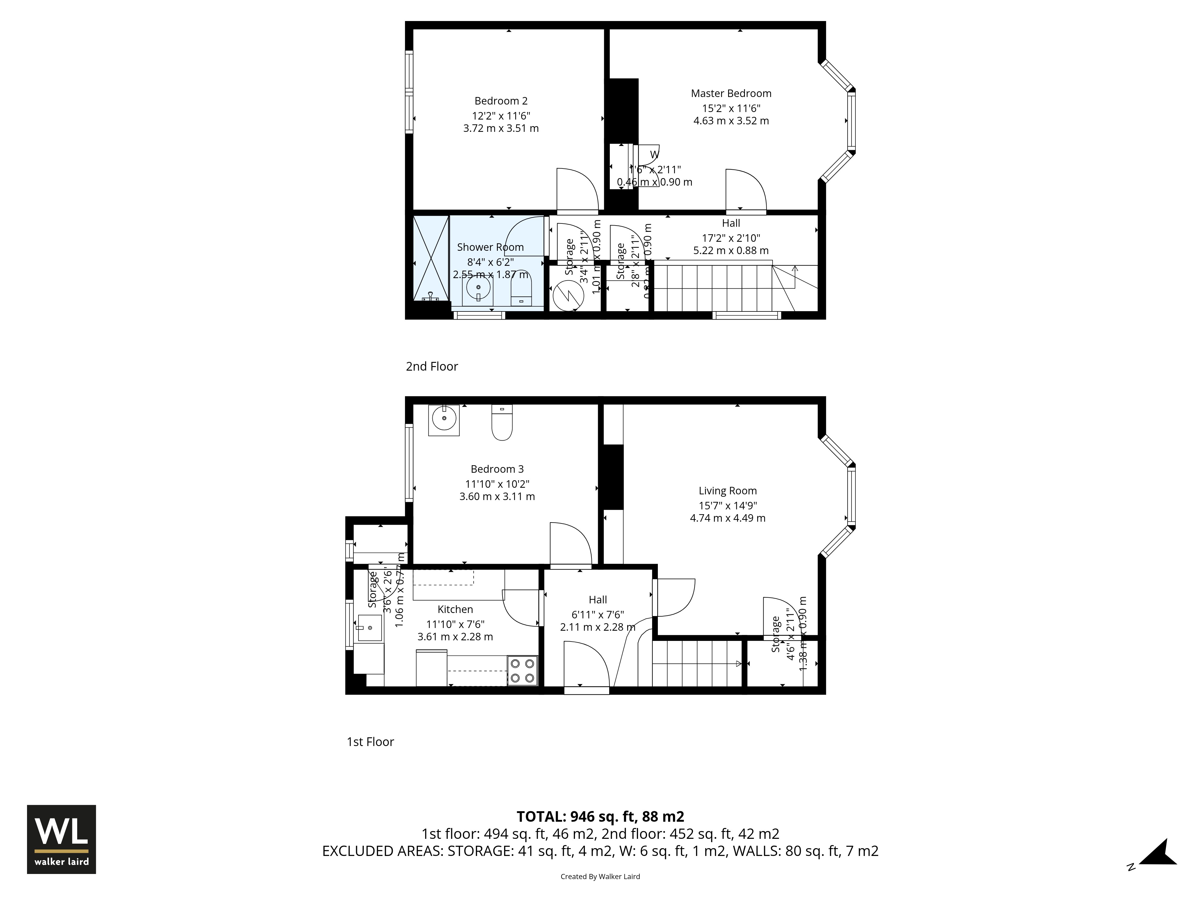 44, Lanton Drive, Cardonald floorplan