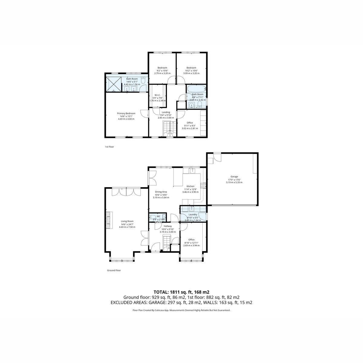 1, Woodland Rise, Poynton floorplan