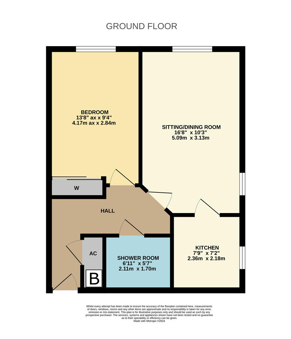5, Castle Lodge, Chippenham floorplan