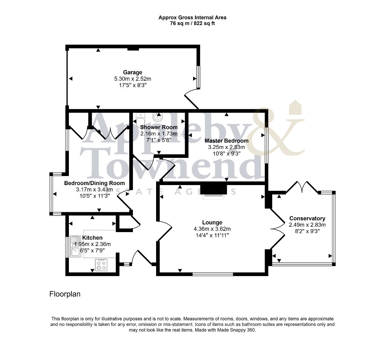 Snarlton Lane, Melksham floorplan