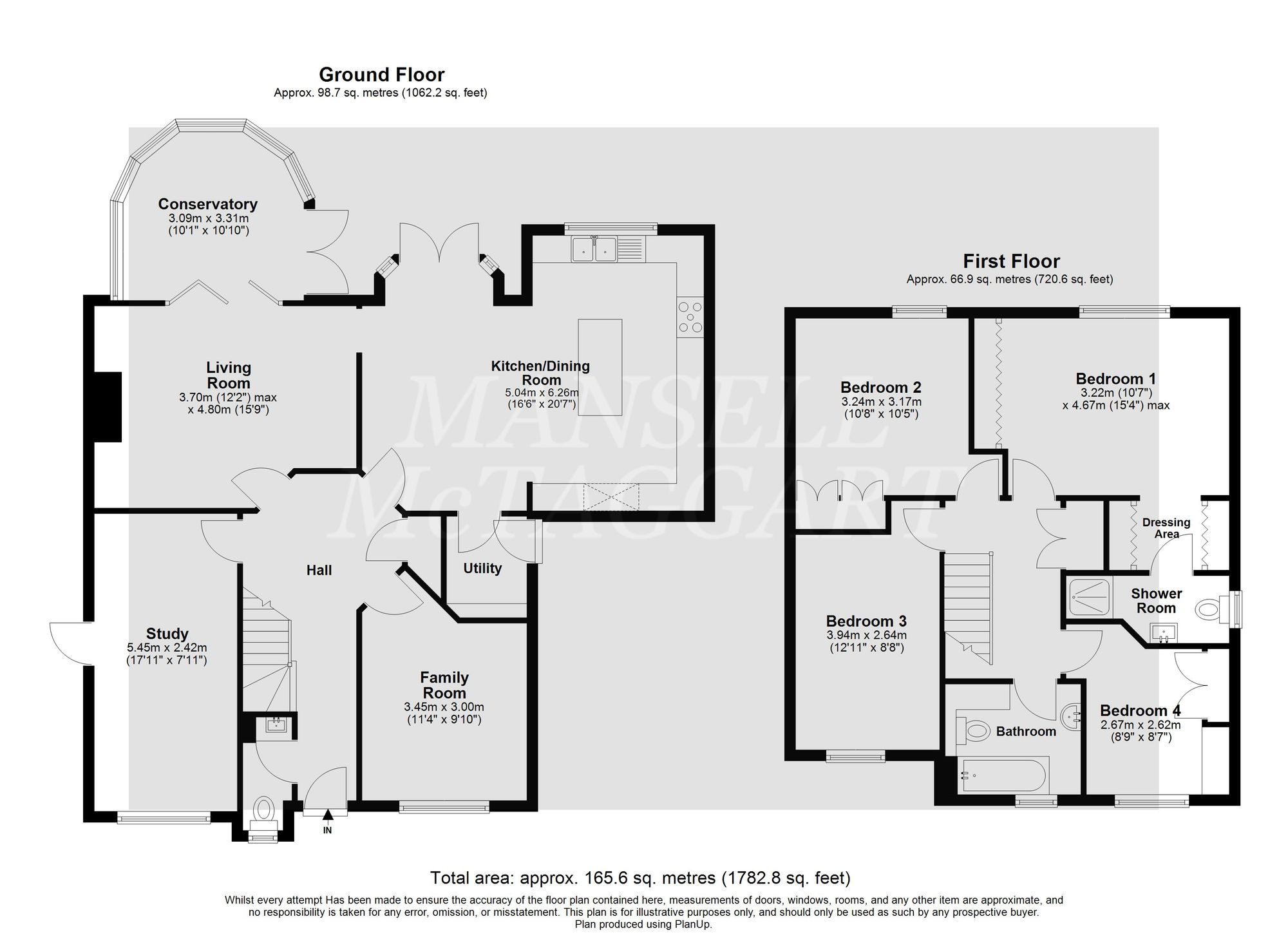 3 The Acorns, Horley floorplan