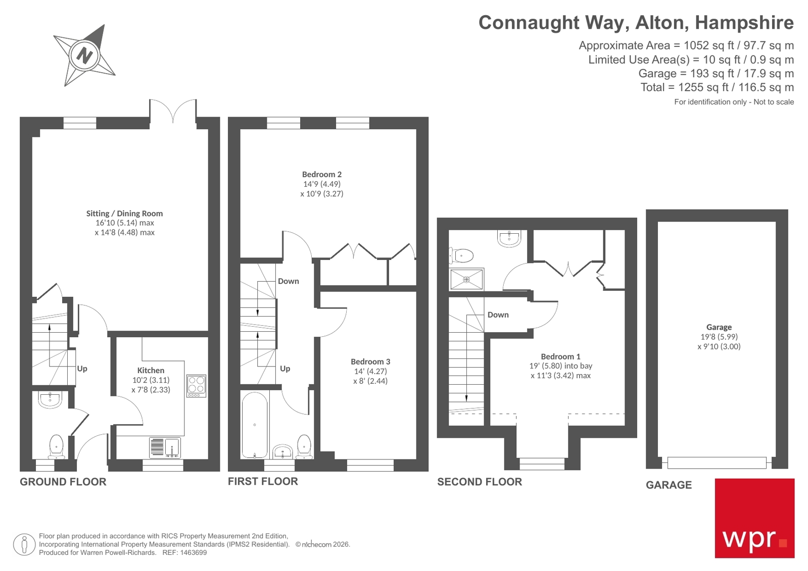 11, Connaught Way, Hampshire floorplan