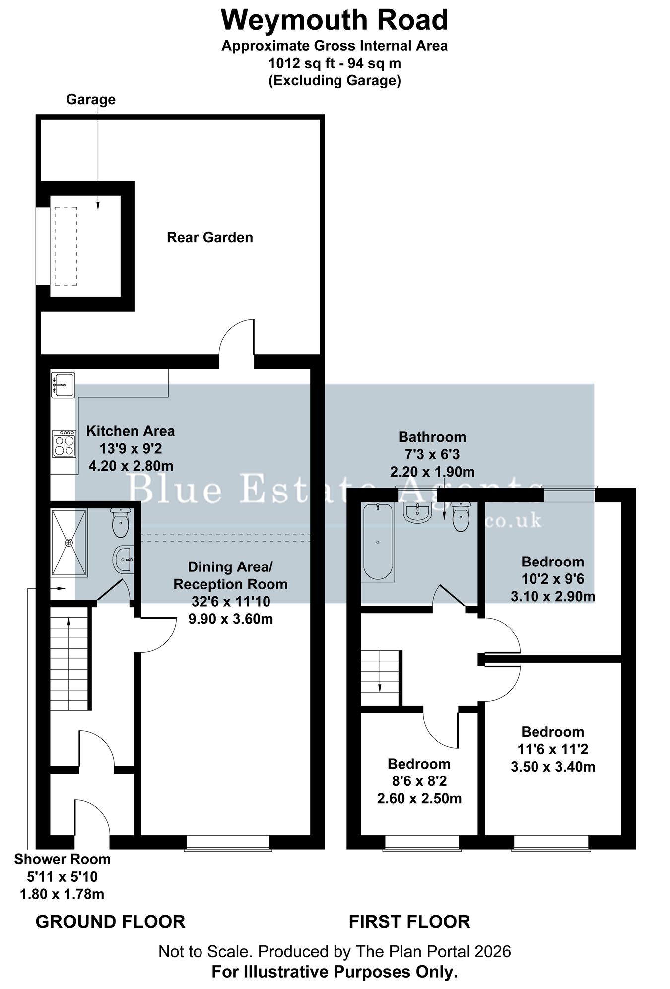 37, Weymouth Road, Hayes floorplan