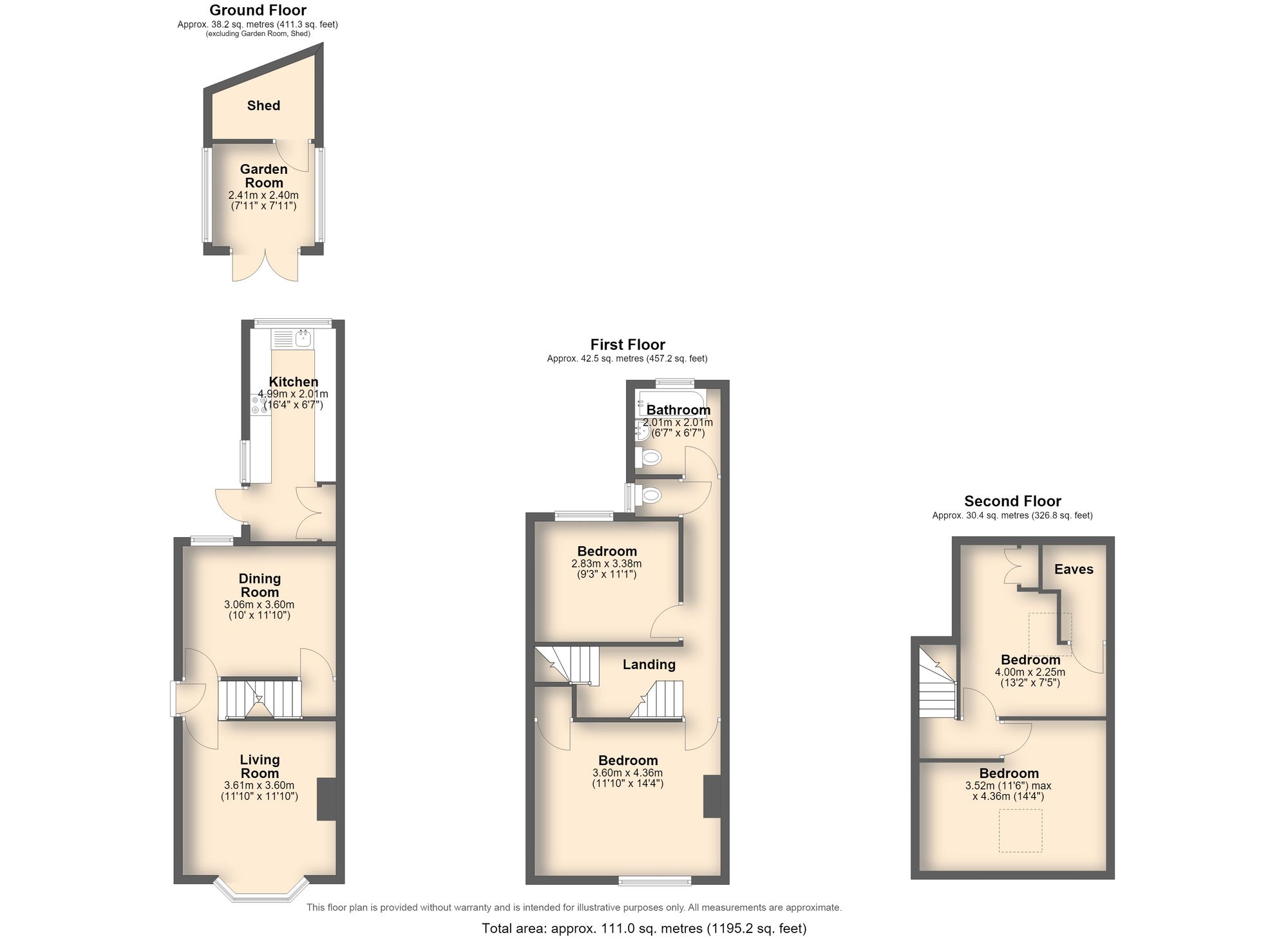 155 Crimicar Lane, Sheffield floorplan