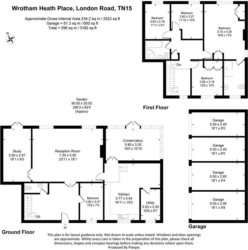 Wrotham Heath, London Road, Sevenoaks floorplan