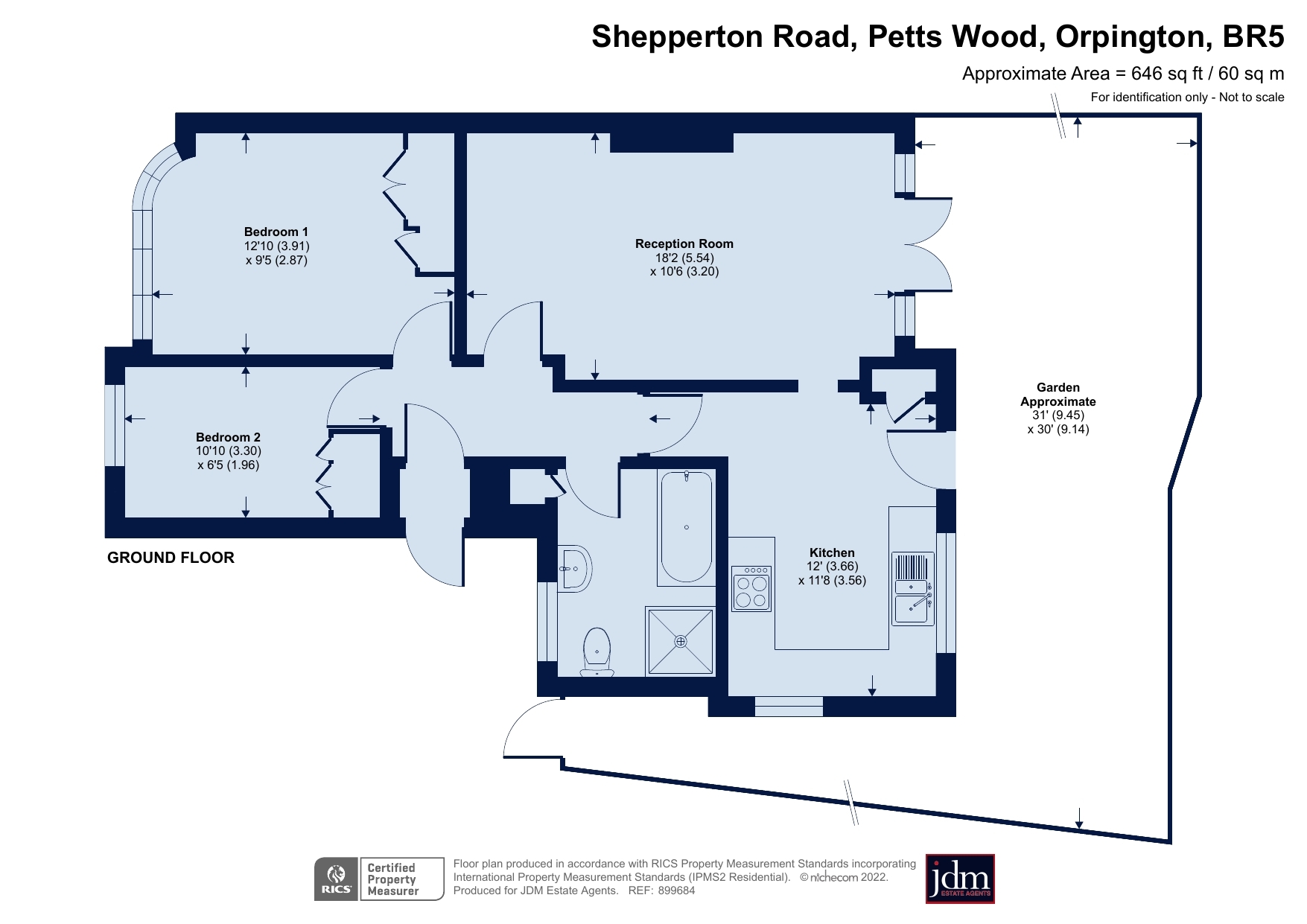 Shepperton Road, Petts Wood, Orpington BR5, 2 bedroom bungalow for sale 62737757 PrimeLocation