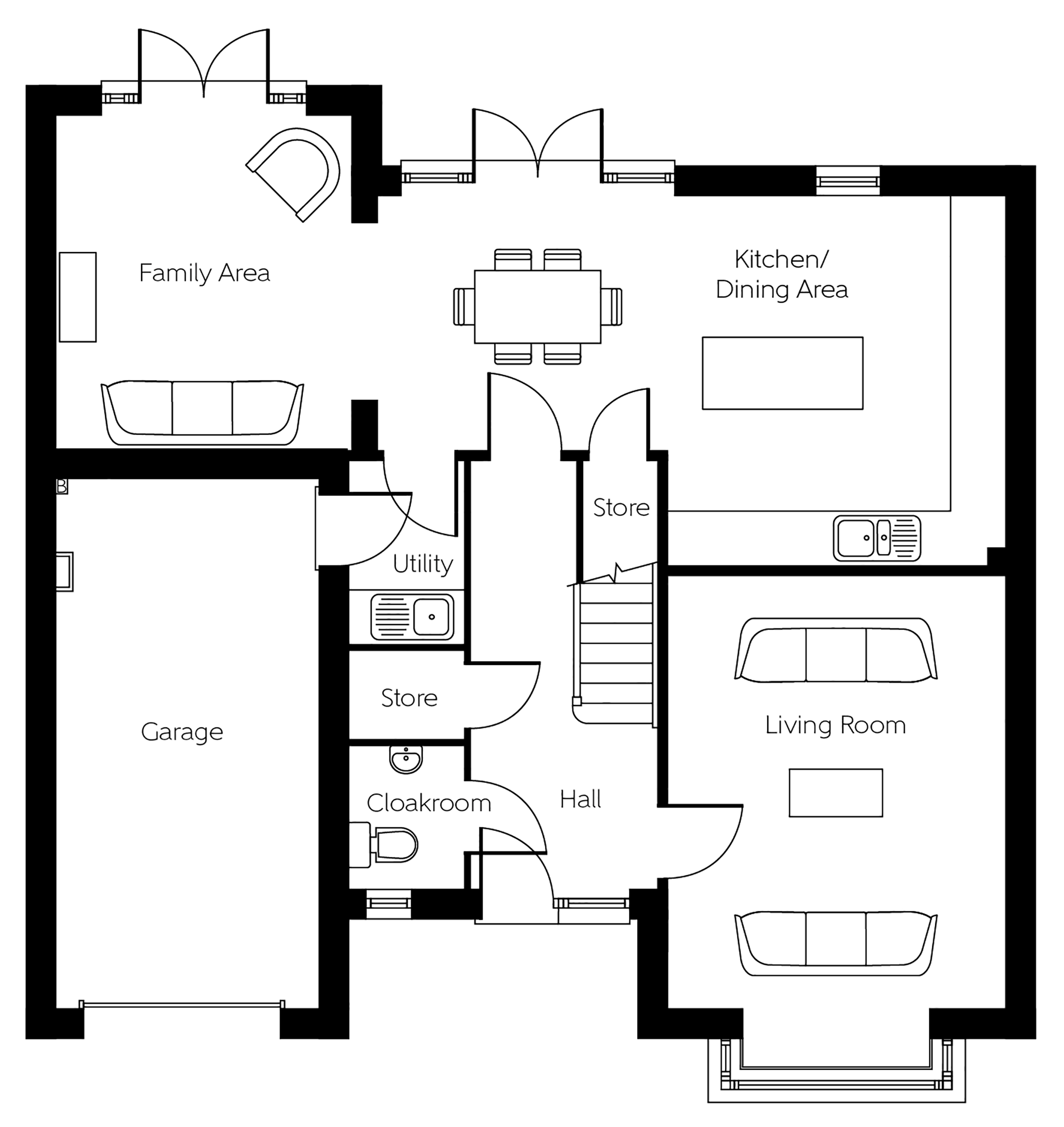 4 Bedrooms Detached house for sale in Gloucester Road, Tutshill, Chepstow NP16