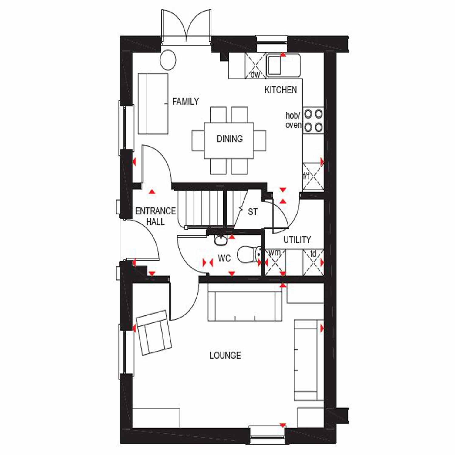 3 Bedrooms Semi-detached house for sale in 