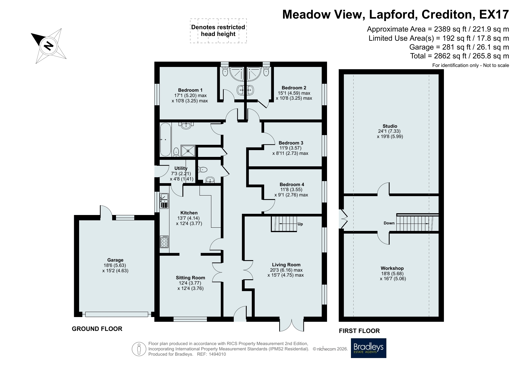 Meadow View Lapford, Crediton Devon, Devon floorplan