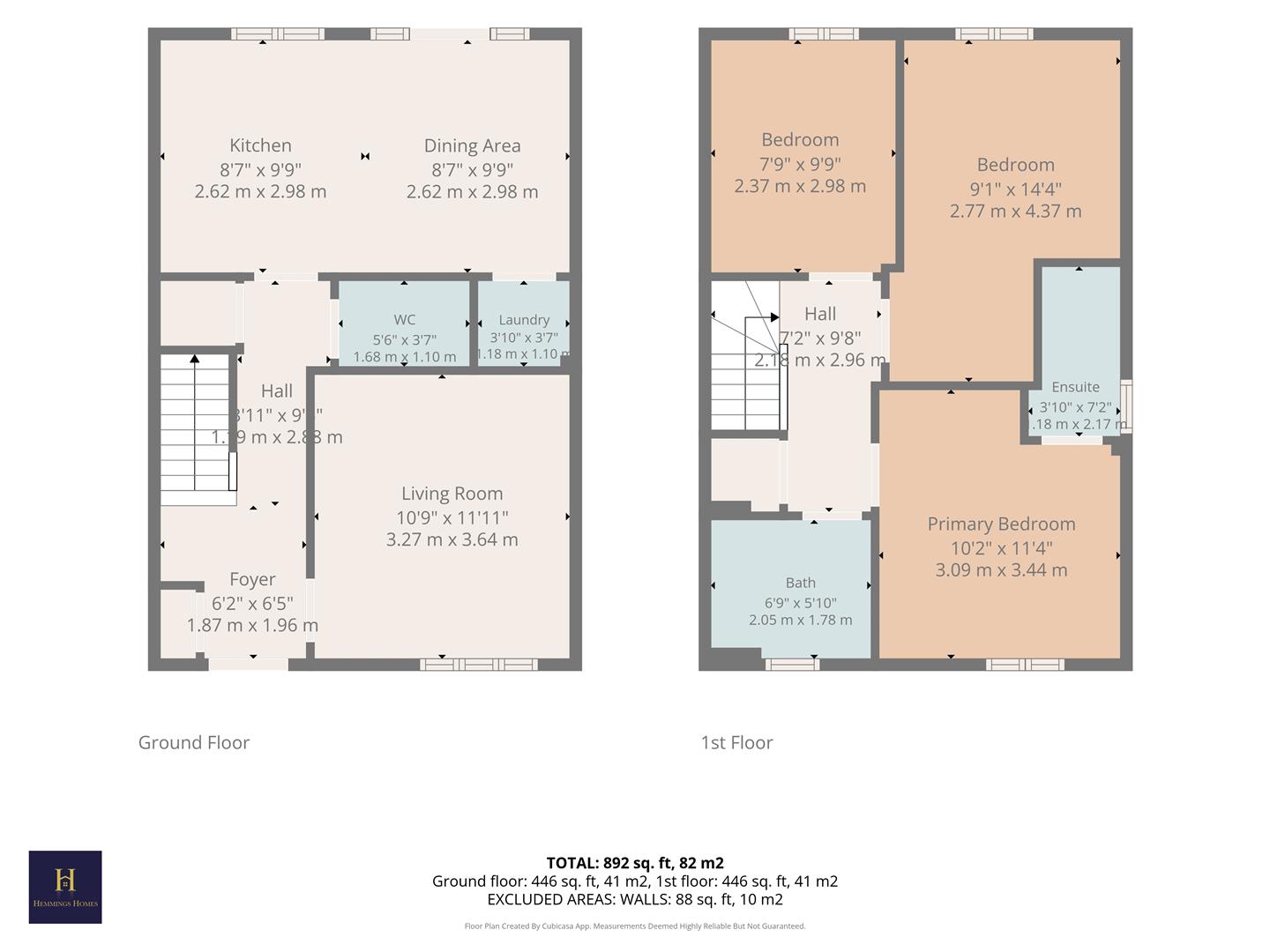 76, Lambourne Crescent, Coatbridge floorplan