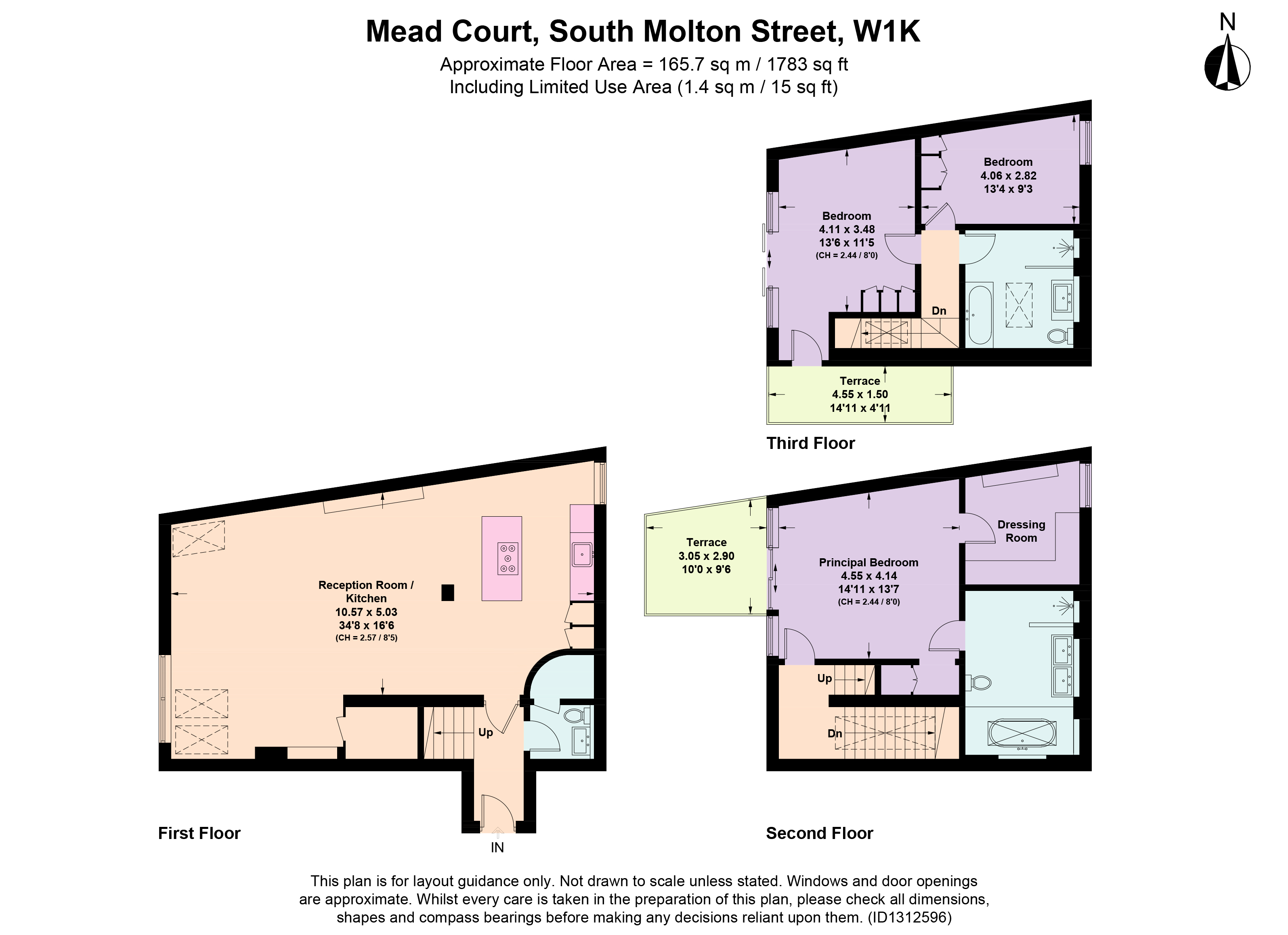 52, South Molton Street, London floorplan