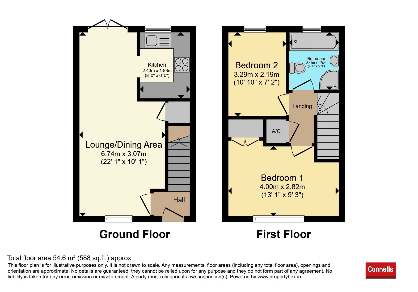 Simmons Court, Warwick floorplan